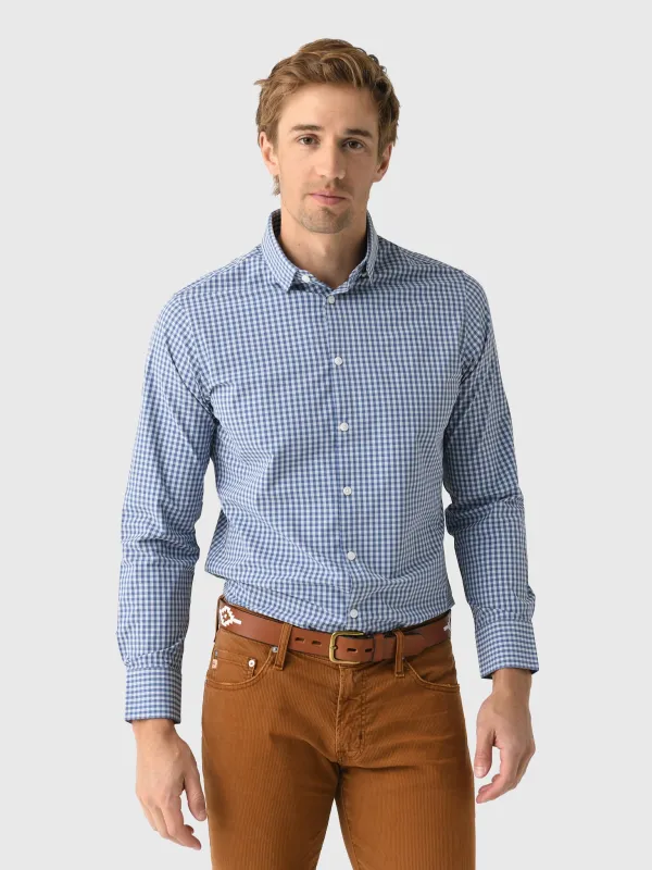 Mizzen+Main Men's Trim Leeward No Tuck Dress Shirt sold by Saint Bernard