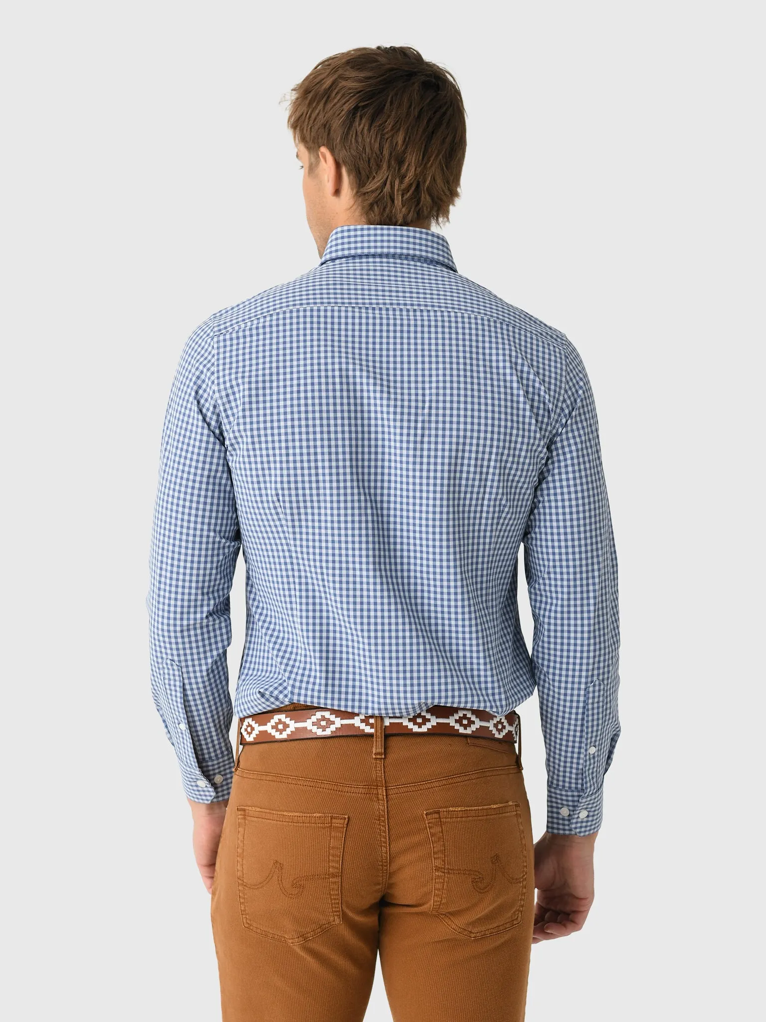 Mizzen+Main Men's Trim Leeward No Tuck Dress Shirt sold by Saint Bernard product image thumbnail 3