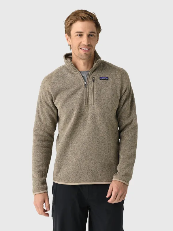 Patagonia Men's Better Sweater Quarter-Zip made by Patagonia