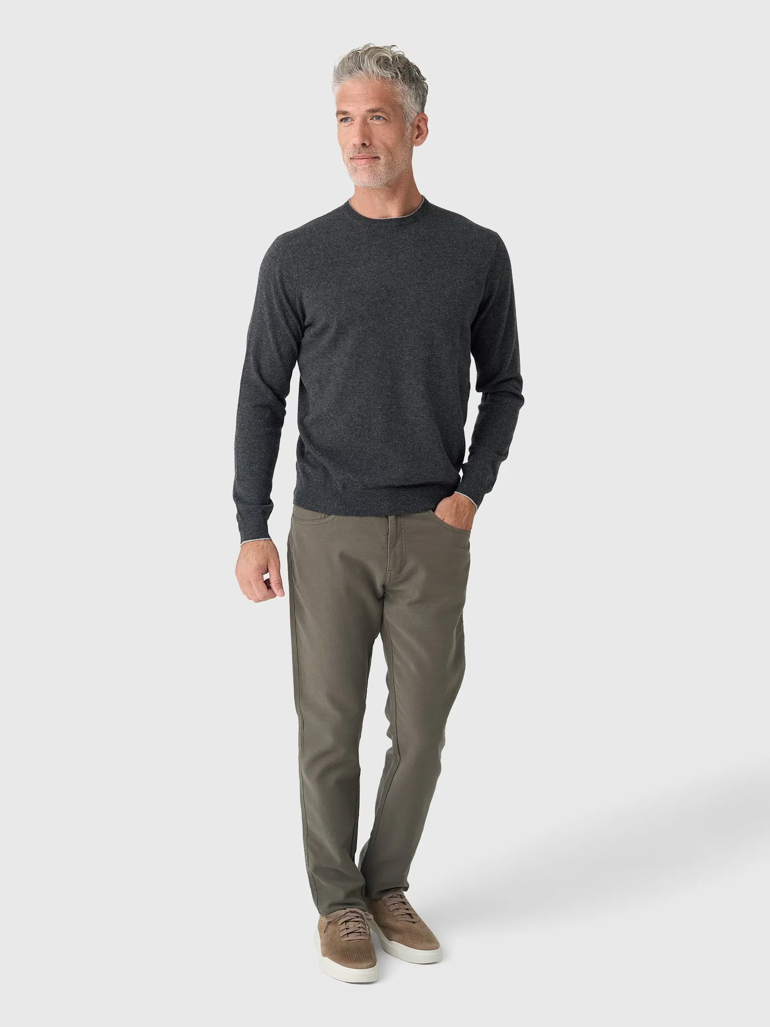 Peter Millar Crown Men's Heritage Cashmere Crewneck Sweater sold by Saint Bernard product image thumbnail 5