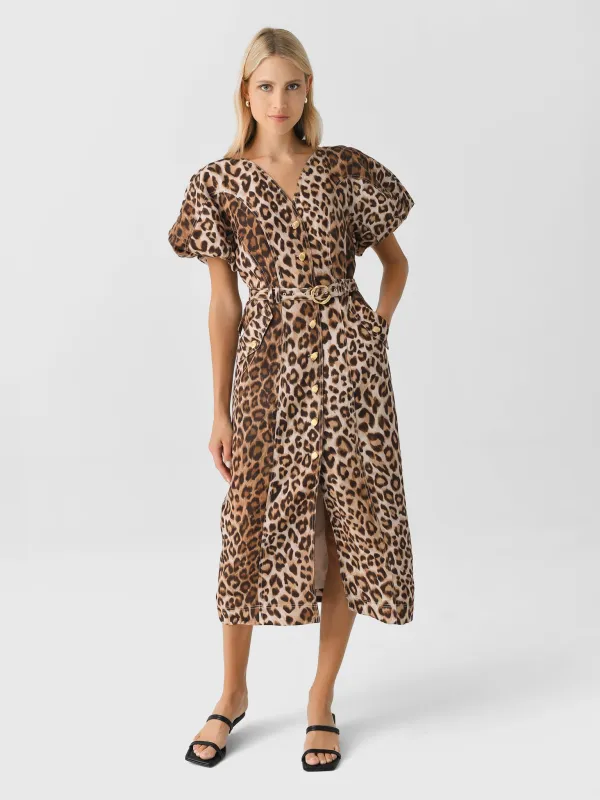 AJE Women's Isabella Midi Dress made by Aje