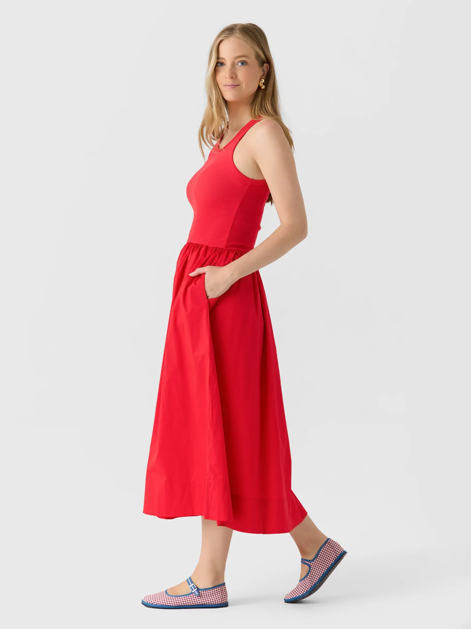 Kerri Rosenthal Women's KR Tank Dress sold by Saint Bernard product image thumbnail 2