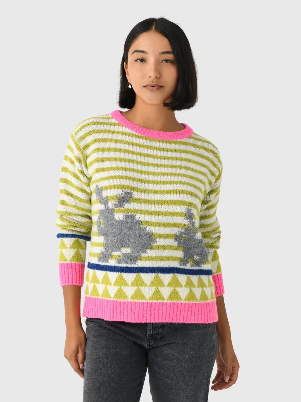 Dr Bloom Women's Rabbit Sweater made by Dr. Bloom