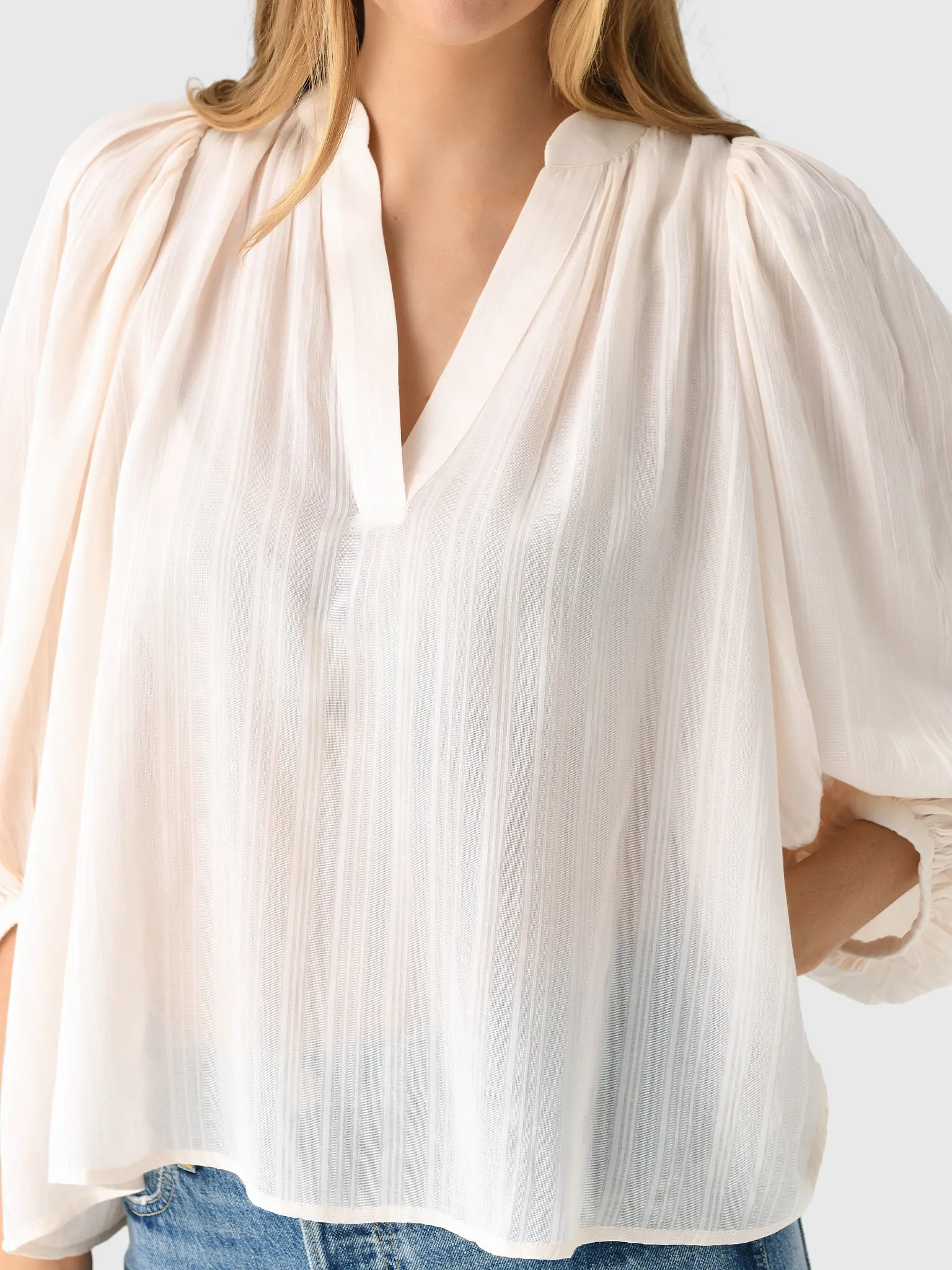 Vanessa Bruno Women's Bell Blouse sold by Saint Bernard product image thumbnail 5