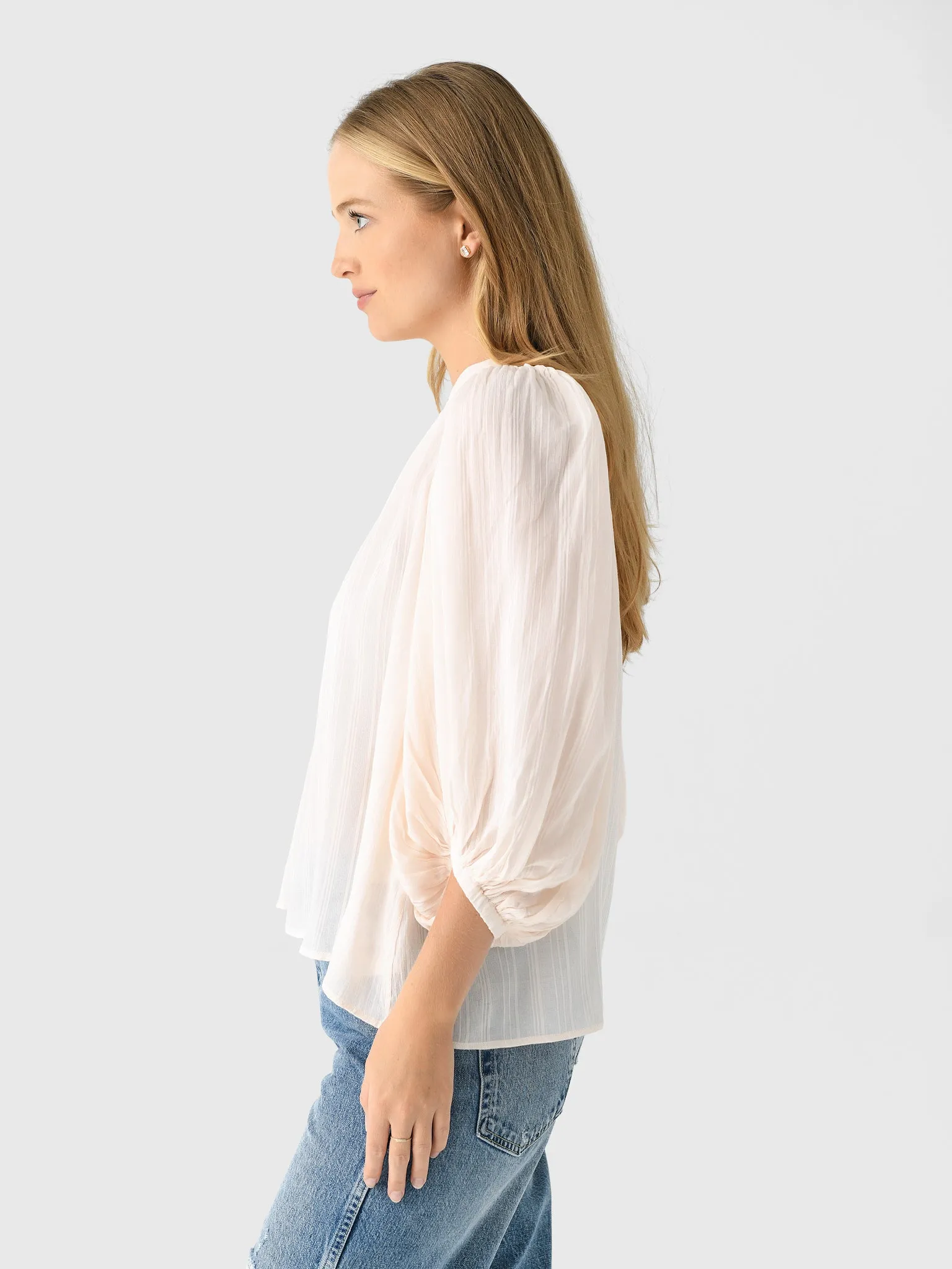 Vanessa Bruno Women's Bell Blouse sold by Saint Bernard product image thumbnail 3