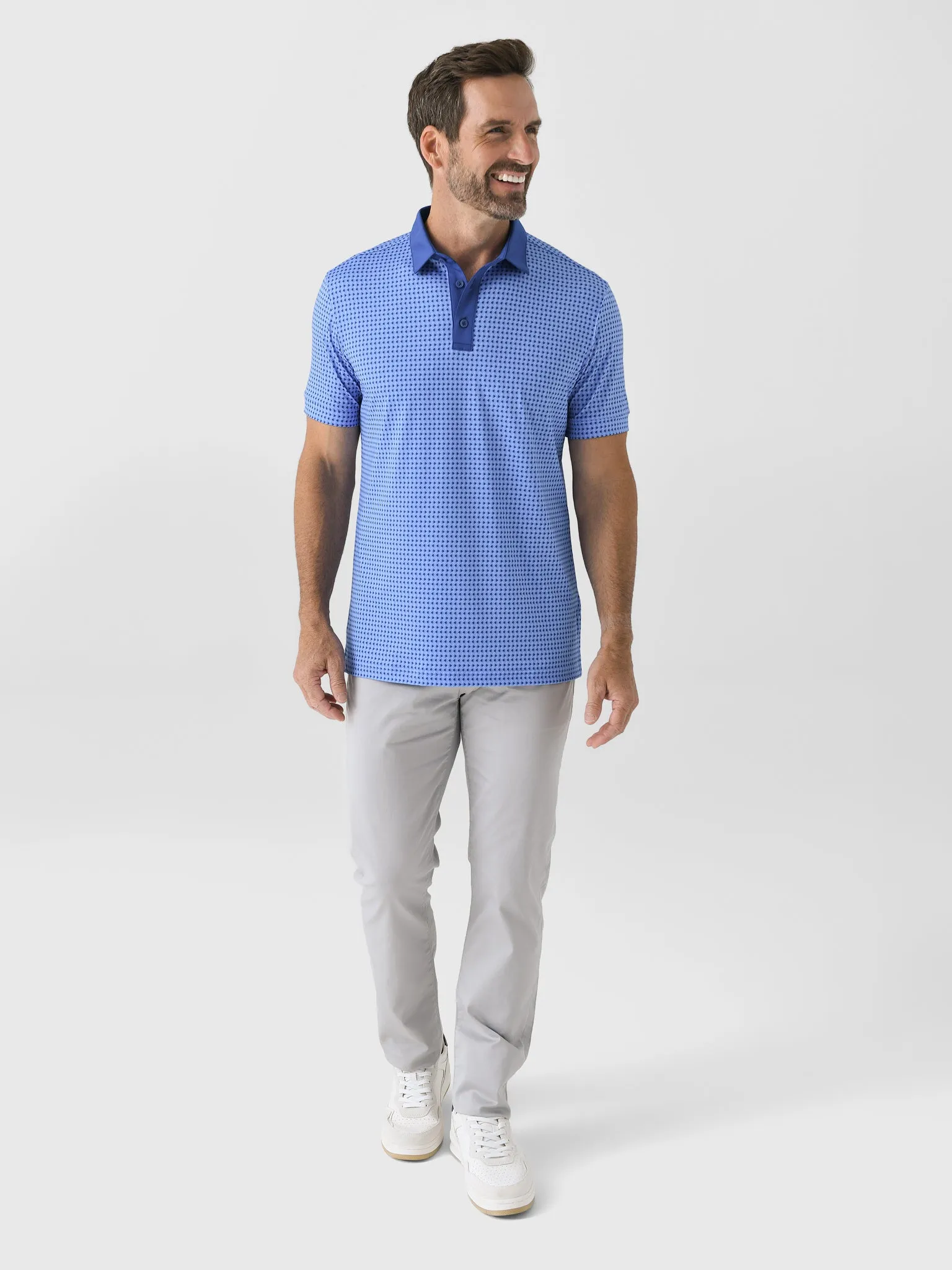 Mizzen+Main Men's Trim Versa Polo sold by Saint Bernard product image thumbnail 2