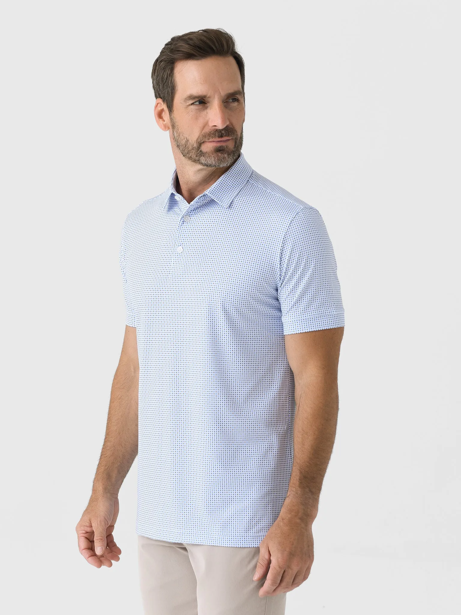 Mizzen+Main Men's Trim Versa Polo sold by Saint Bernard product image thumbnail 3