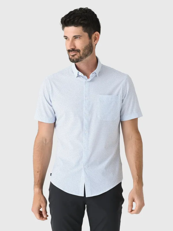 Mizzen+Main Men's Trim Leeward Short Sleeve Dress Shirt sold by Saint Bernard