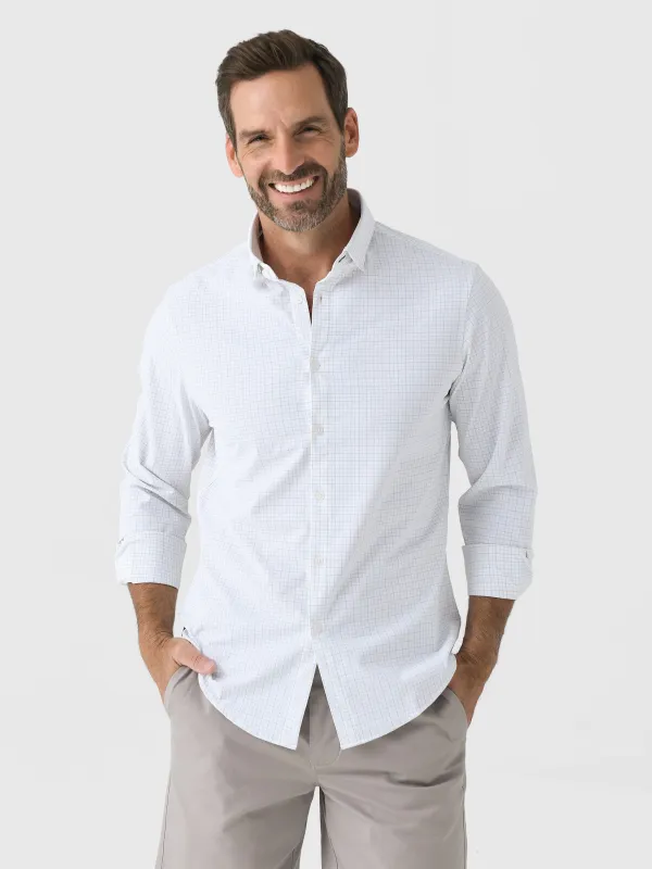Mizzen+Main Men's Trim Leeward No Tuck Dress Shirt sold by Saint Bernard