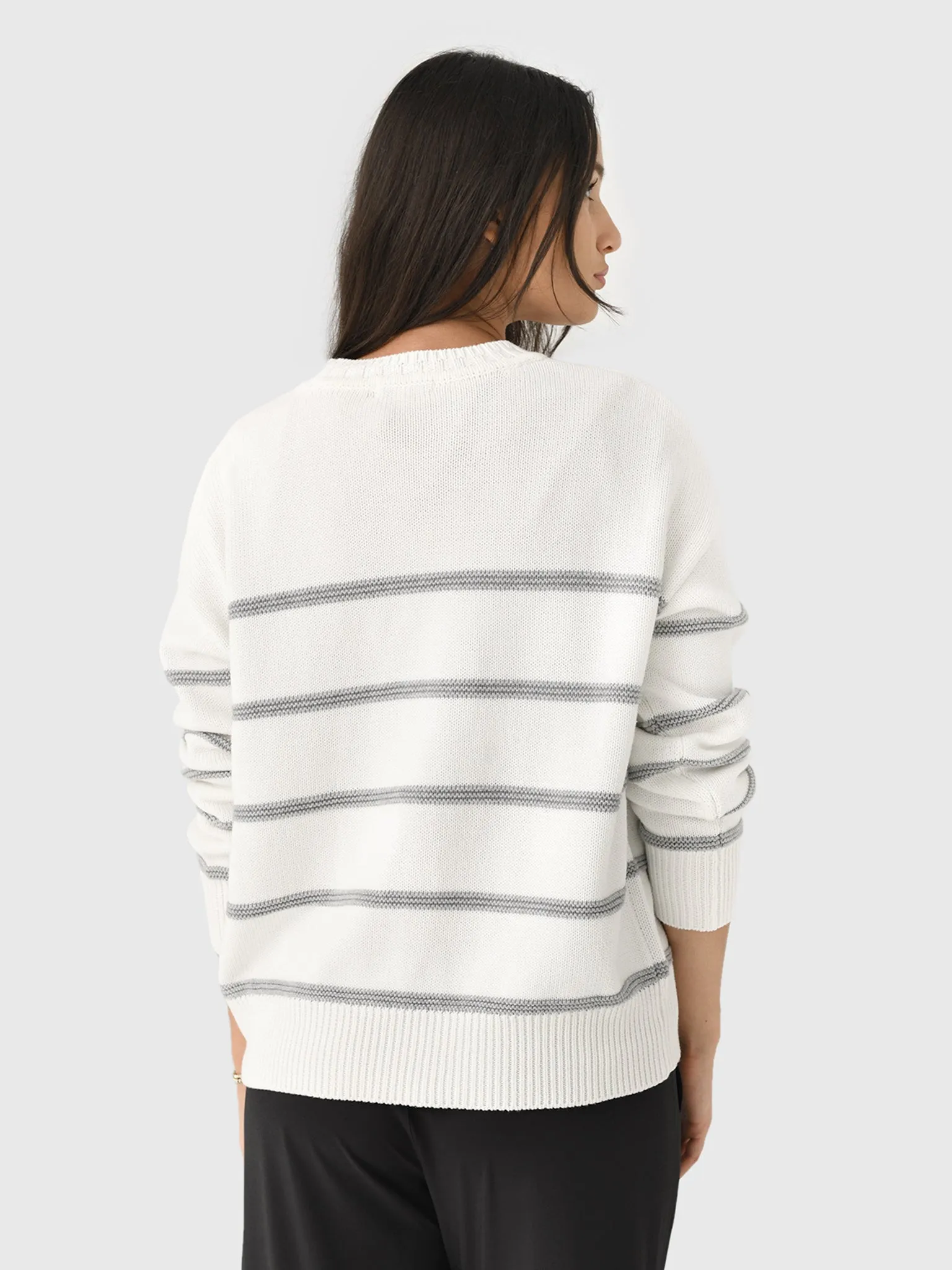Z Supply Women's Boyfriend Striped Sweater sold by Saint Bernard product image thumbnail 4