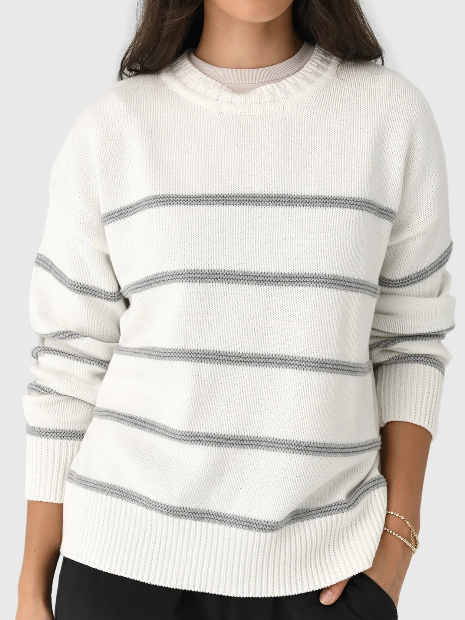 Z Supply Women's Boyfriend Striped Sweater sold by Saint Bernard product image thumbnail 5