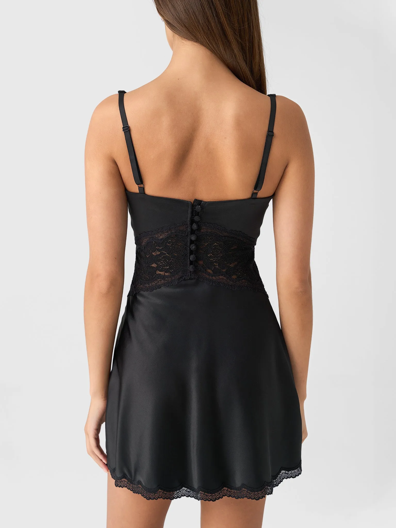 Third Form Women's Serenade Lace Mini Dress sold by Saint Bernard product image thumbnail 4