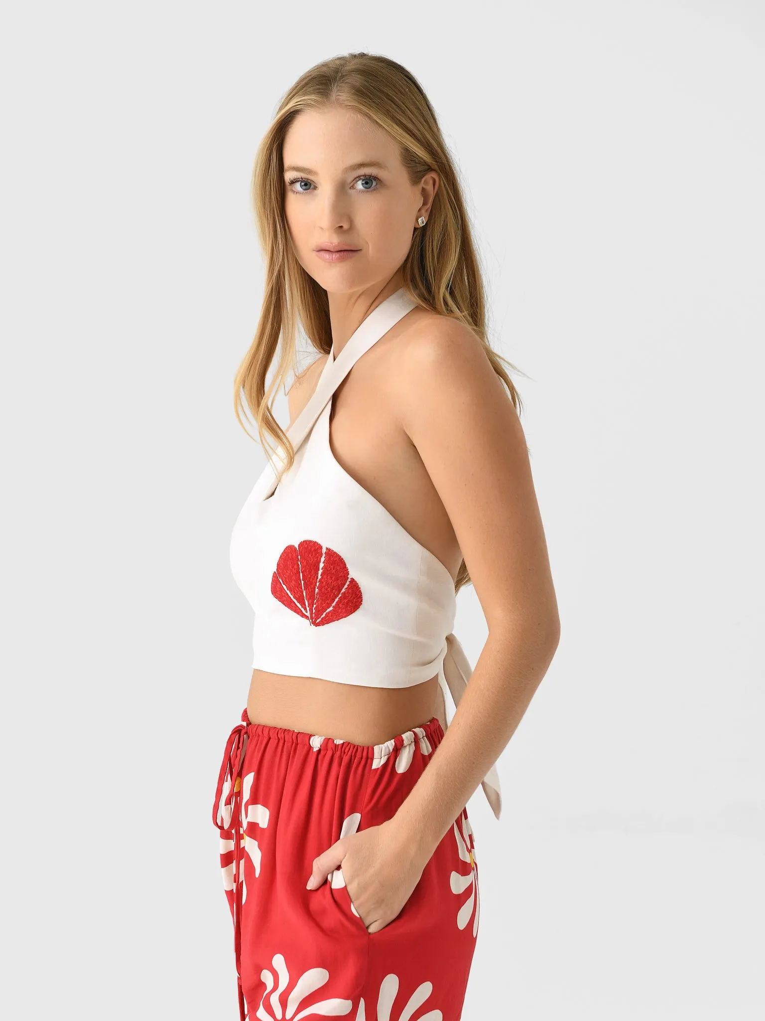 Cala De La Cruz Women's Ivy Top sold by Saint Bernard product image thumbnail 3