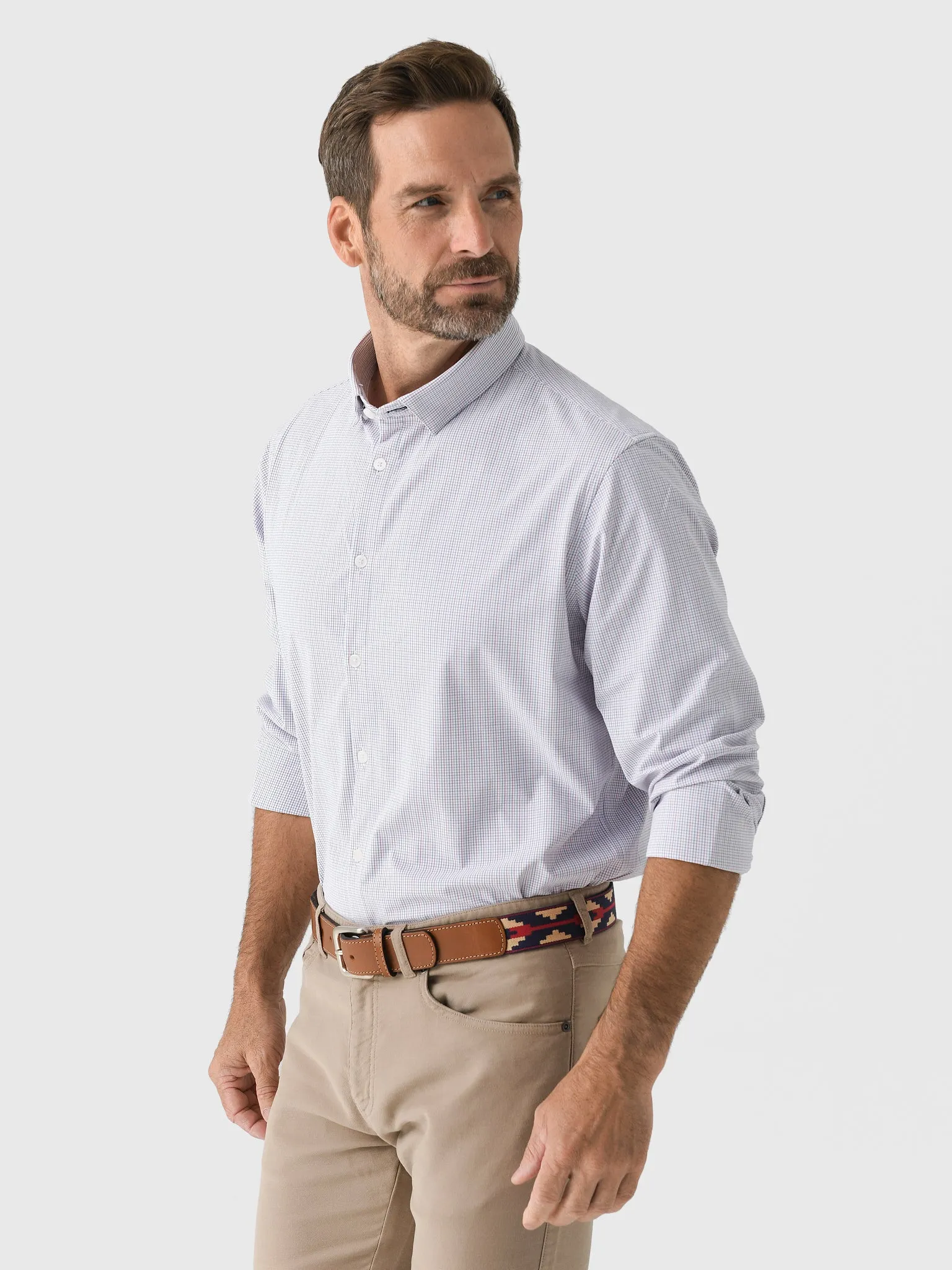 Mizzen+Main Men's Trim Leeward No Tuck Dress Shirt sold by Saint Bernard product image thumbnail 3