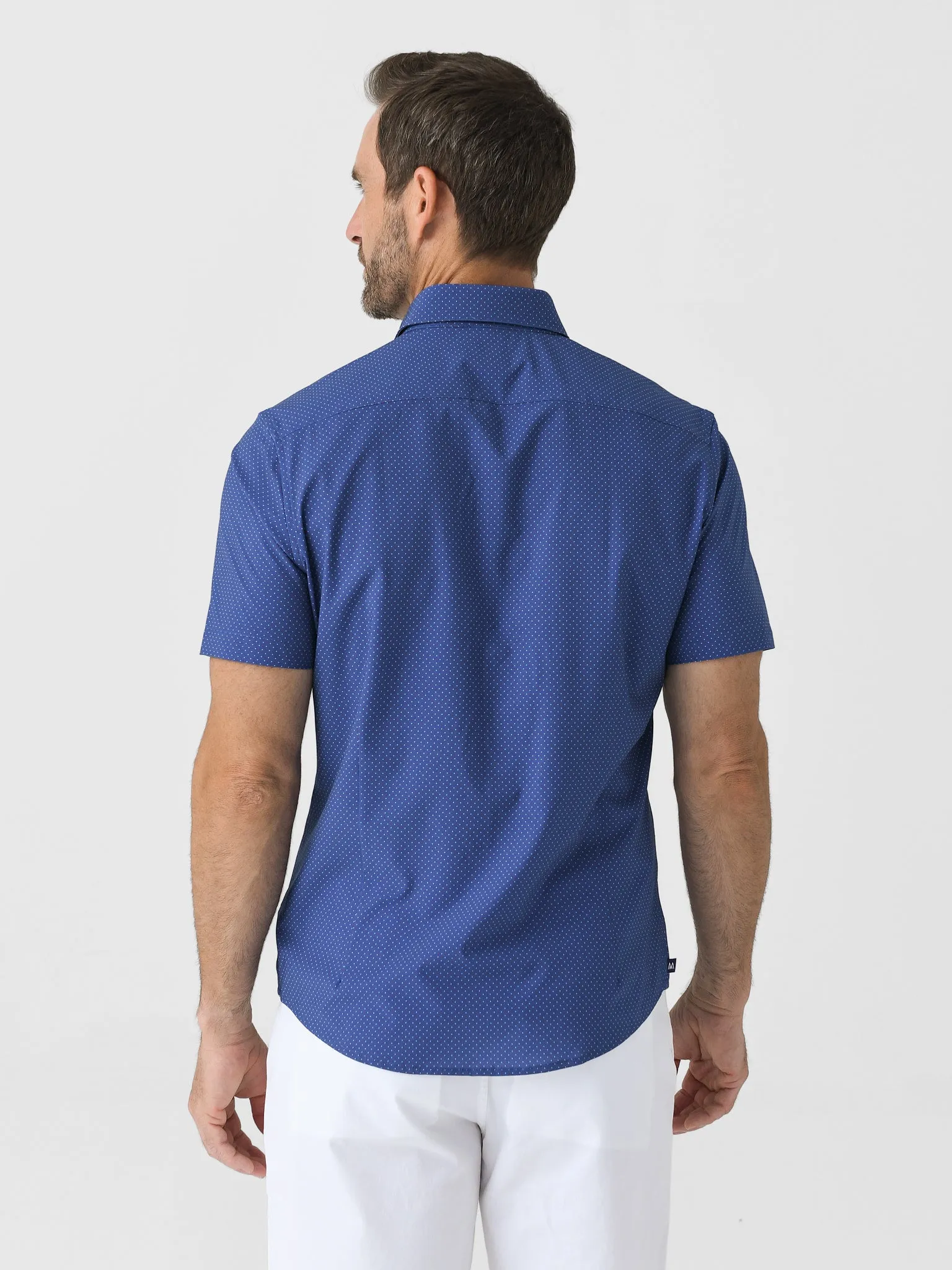 Mizzen+Main Men's Trim Leeward Short Sleeve Dress Shirt sold by Saint Bernard product image thumbnail 4