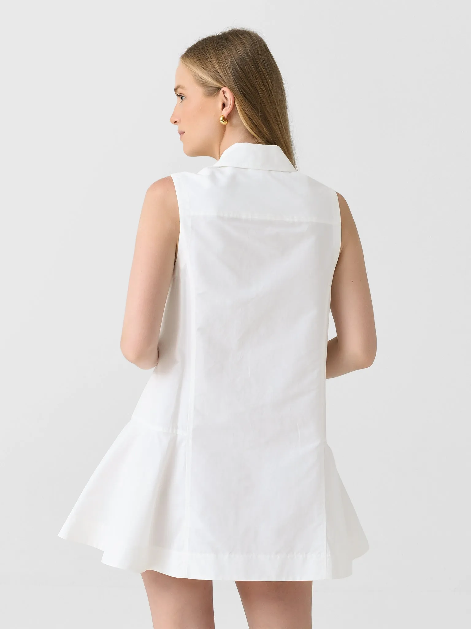 Simkhai Women's Maggy Pleated Mini Dress sold by Saint Bernard product image thumbnail 4