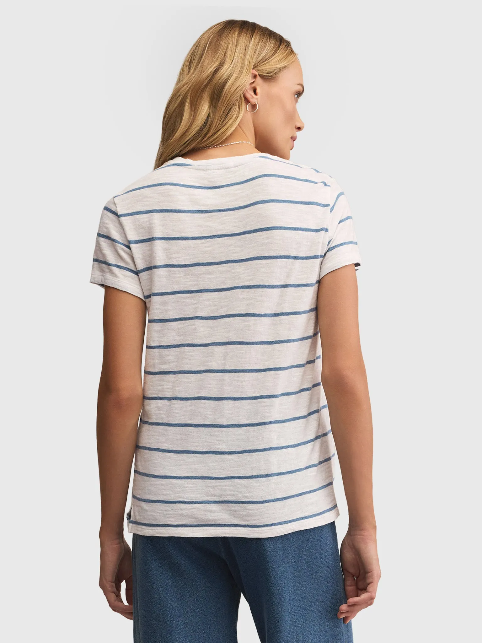 Z Supply Women's Foundation Stripe Tee sold by Saint Bernard product image thumbnail 2