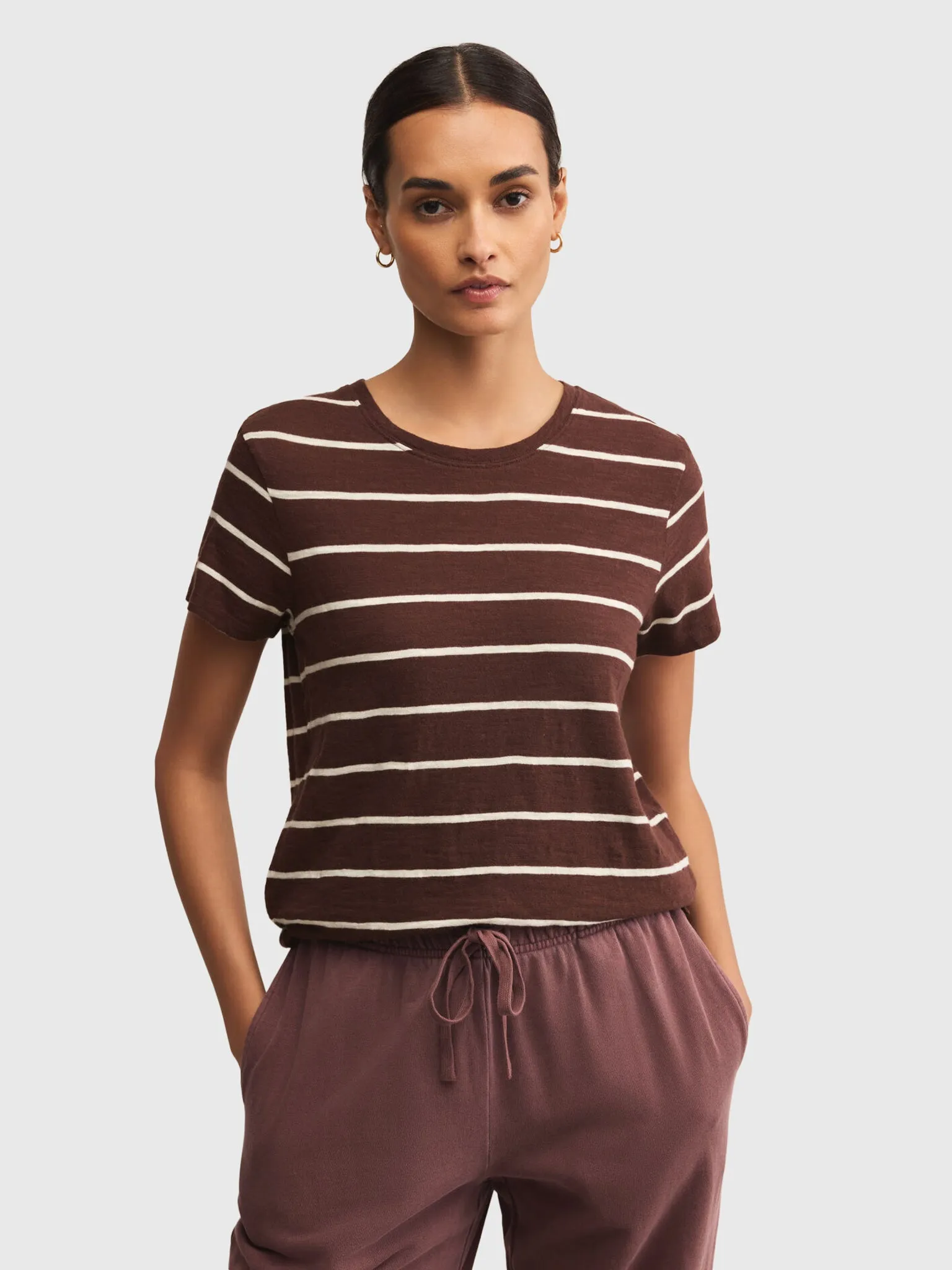 Z Supply Women's Foundation Stripe Tee sold by Saint Bernard product image thumbnail 3