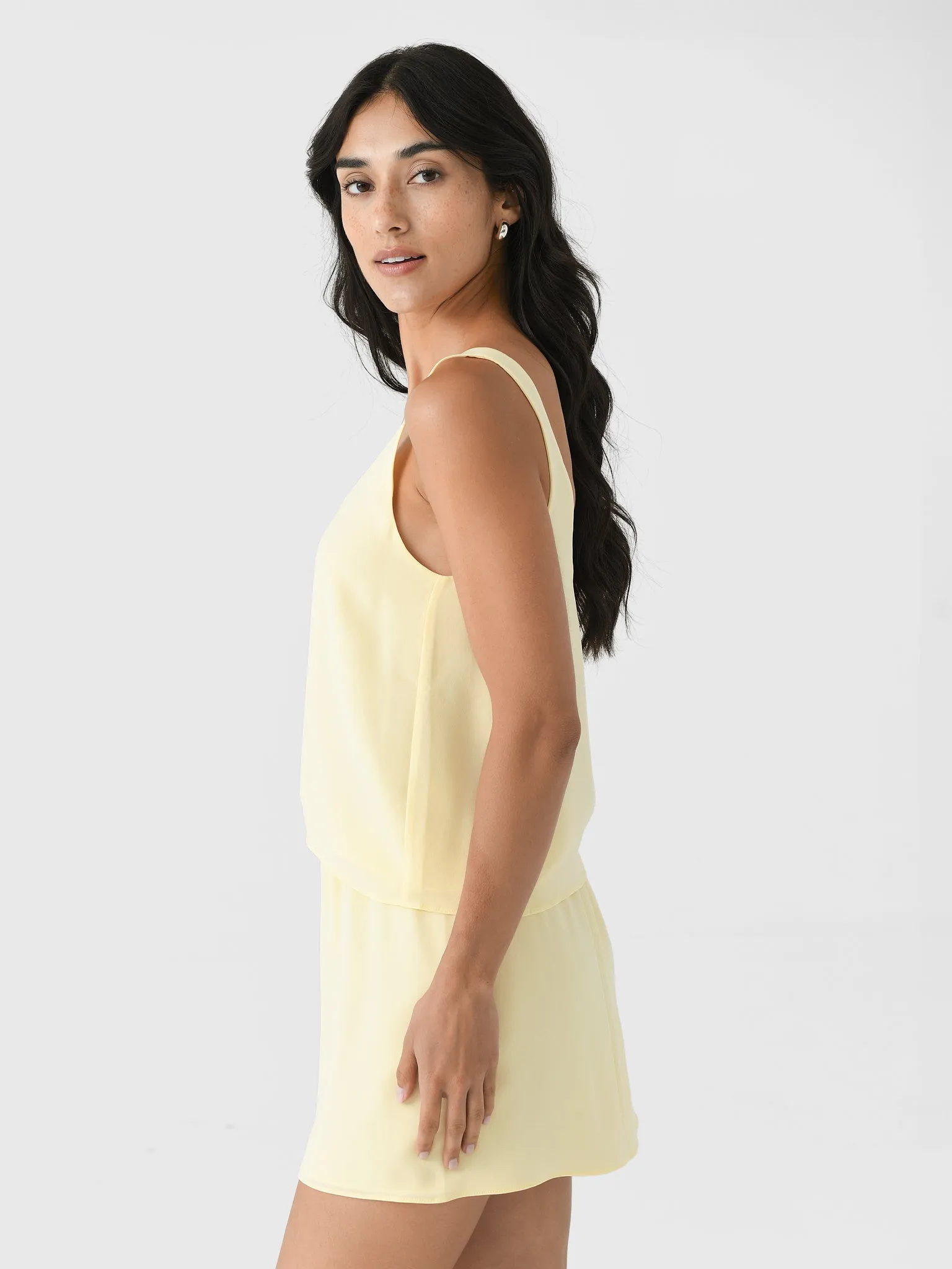 Leset Women's Ari Scoop Tank sold by Saint Bernard product image thumbnail 3