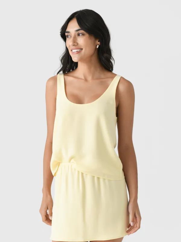 Leset Women's Ari Scoop Tank made by Leset