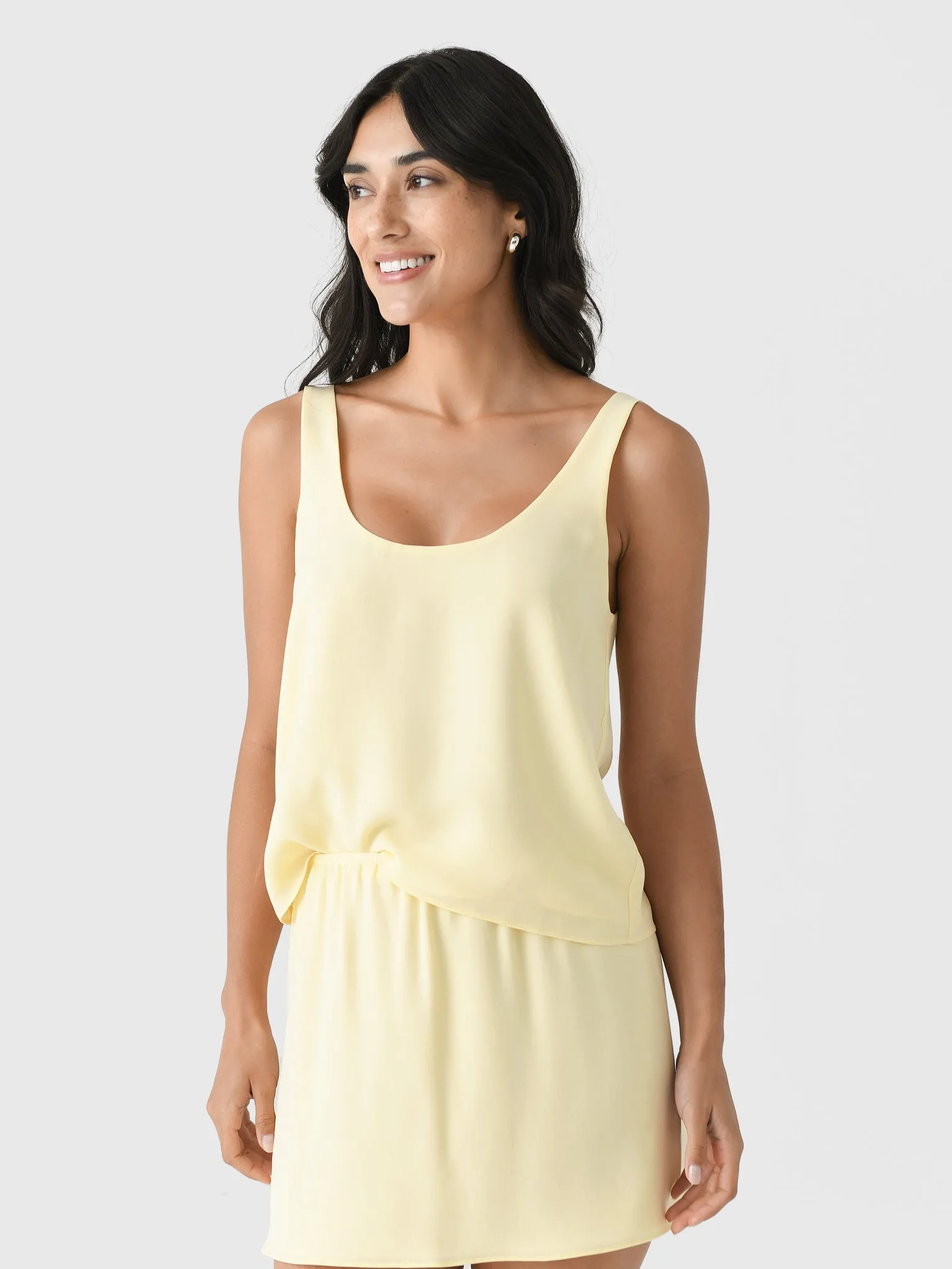 Leset Women's Ari Scoop Tank sold by Saint Bernard