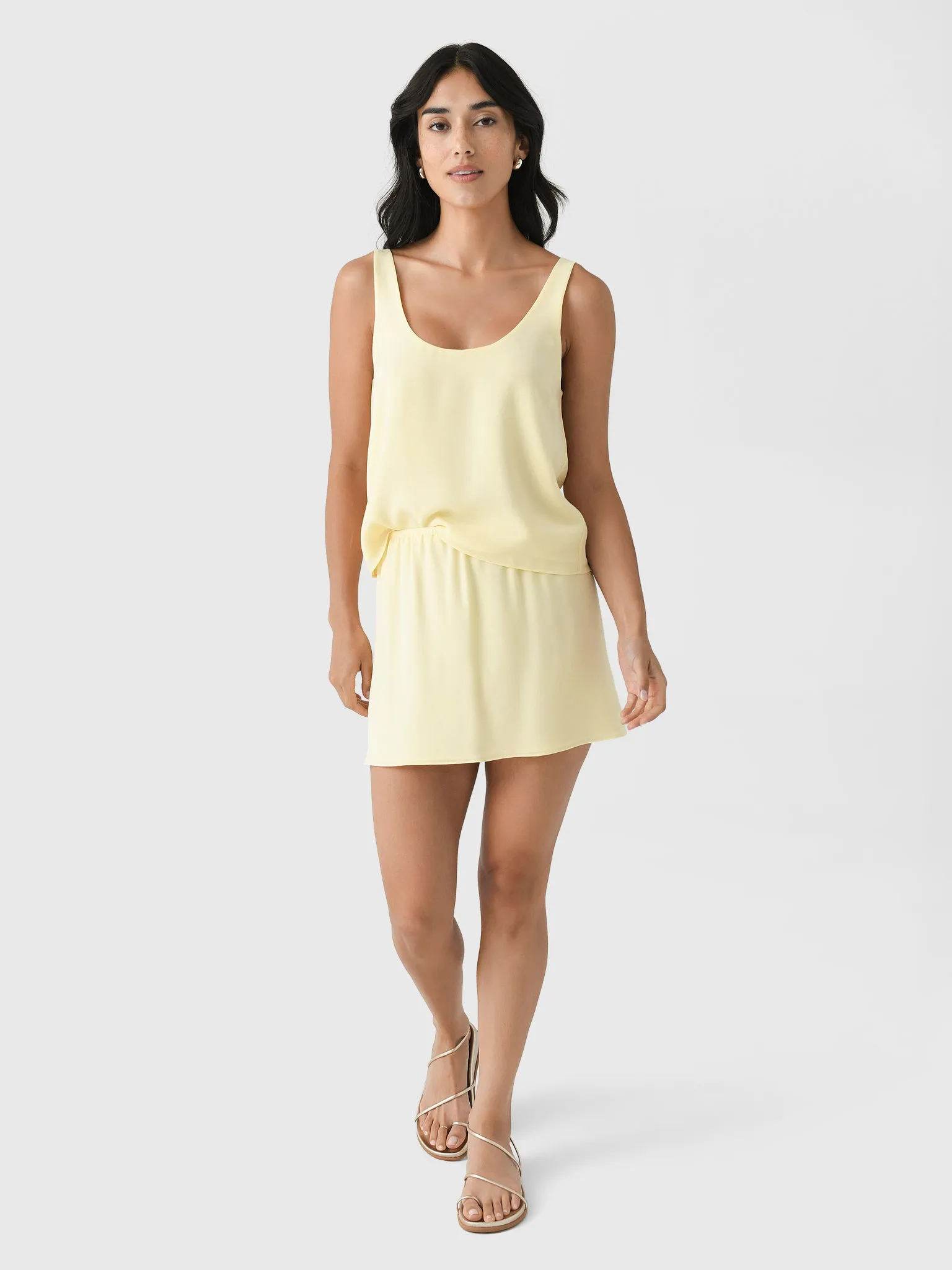 Leset Women's Ari Scoop Tank sold by Saint Bernard product image thumbnail 2