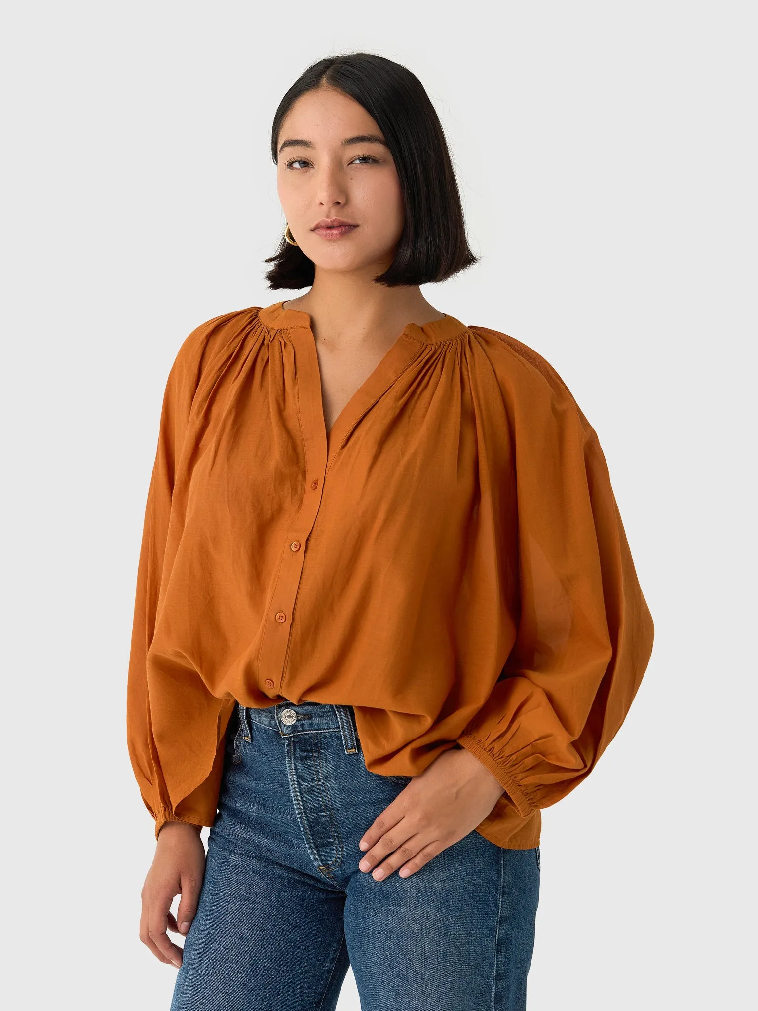 Vanessa Bruno Women's Edme Blouse sold by Saint Bernard product image thumbnail 4