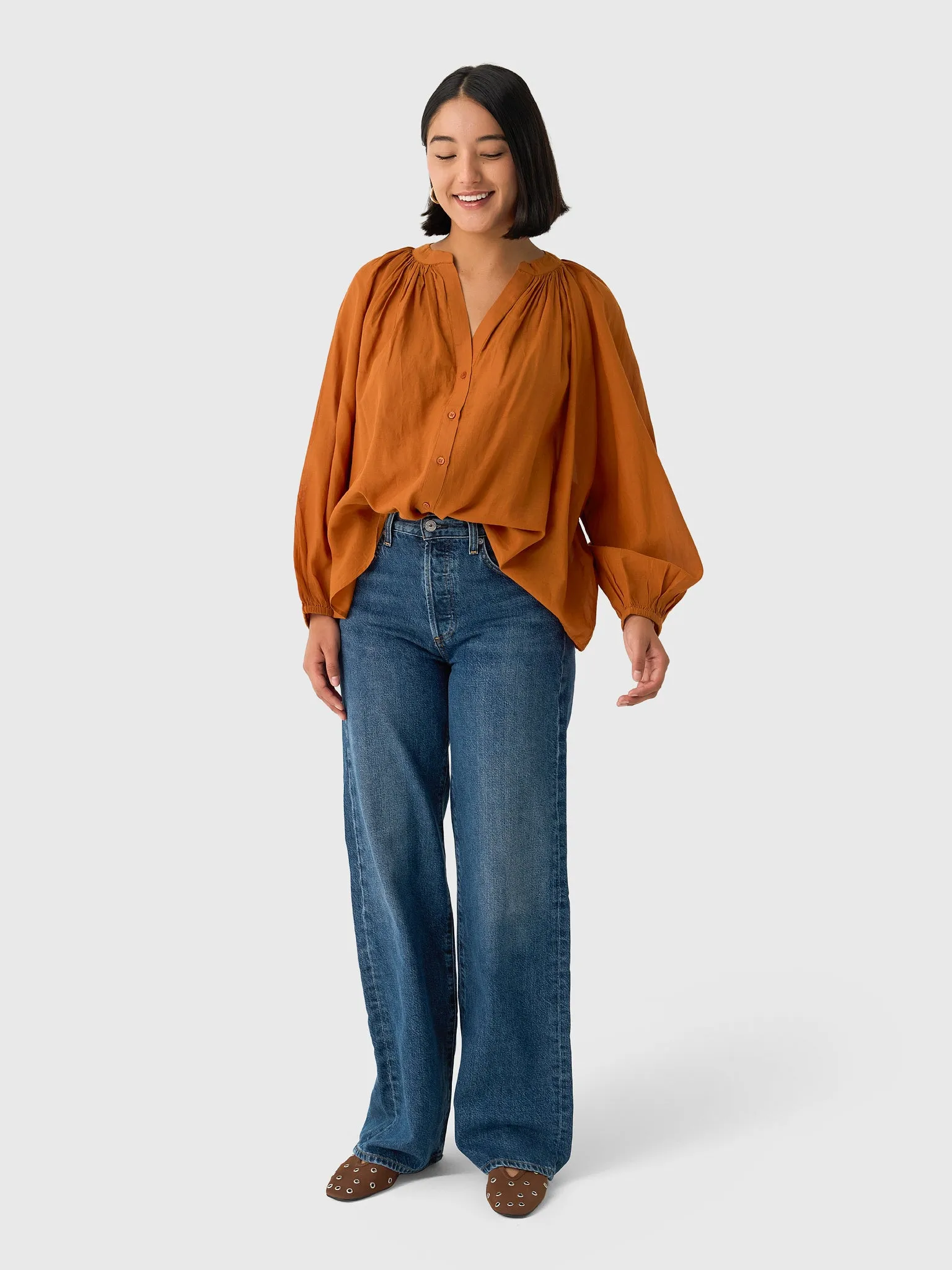 Vanessa Bruno Women's Edme Blouse sold by Saint Bernard product image thumbnail 5