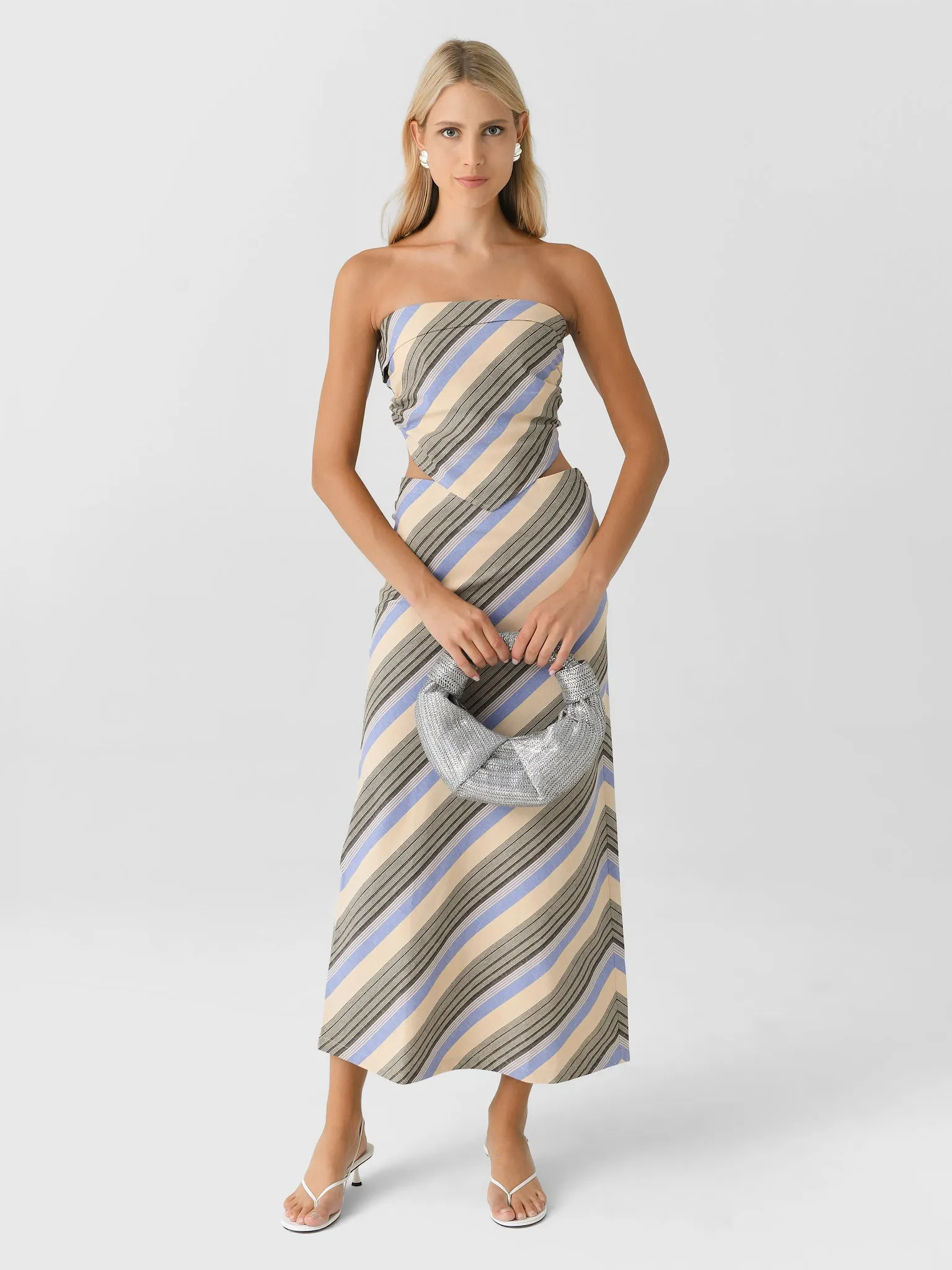 Faithfull The Brand Women's Antibes Strapless Top sold by Saint Bernard product image thumbnail 2