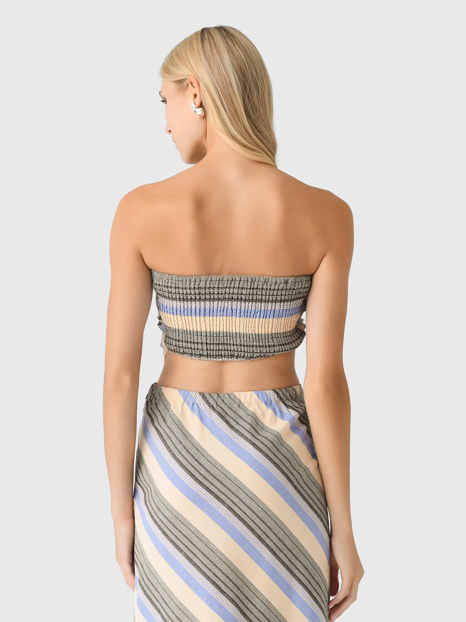 Faithfull The Brand Women's Antibes Strapless Top sold by Saint Bernard product image thumbnail 4