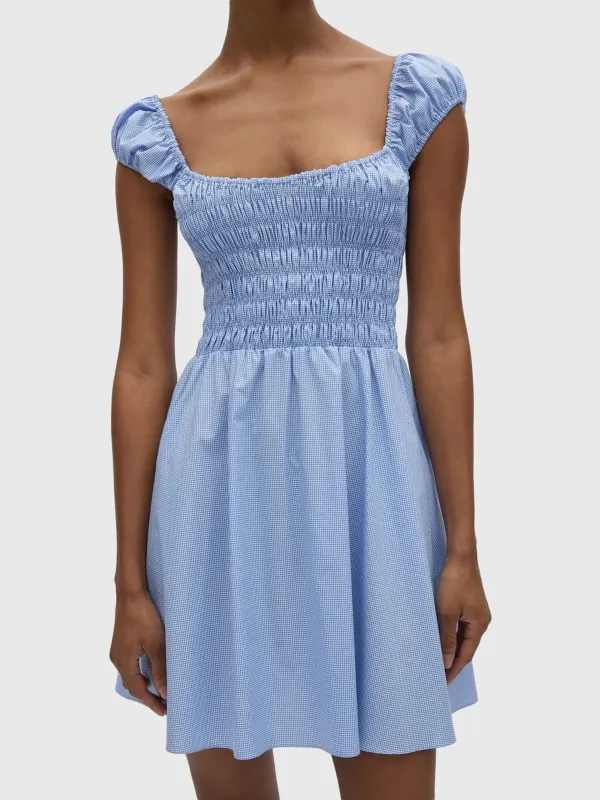 Faithfull The Brand Women's Lene Mini Dress sold by Saint Bernard