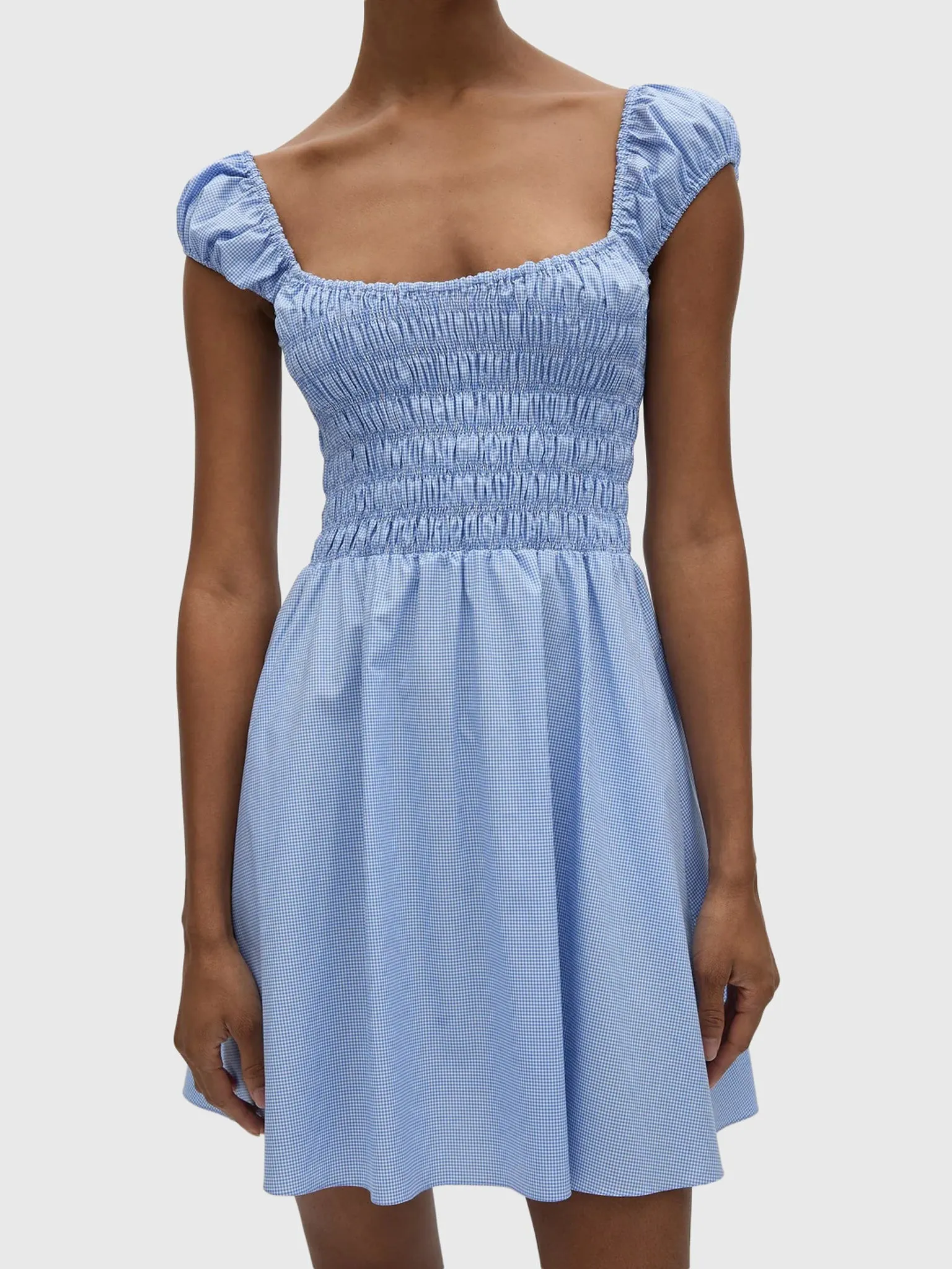 Faithfull The Brand Women's Lene Mini Dress sold by Saint Bernard