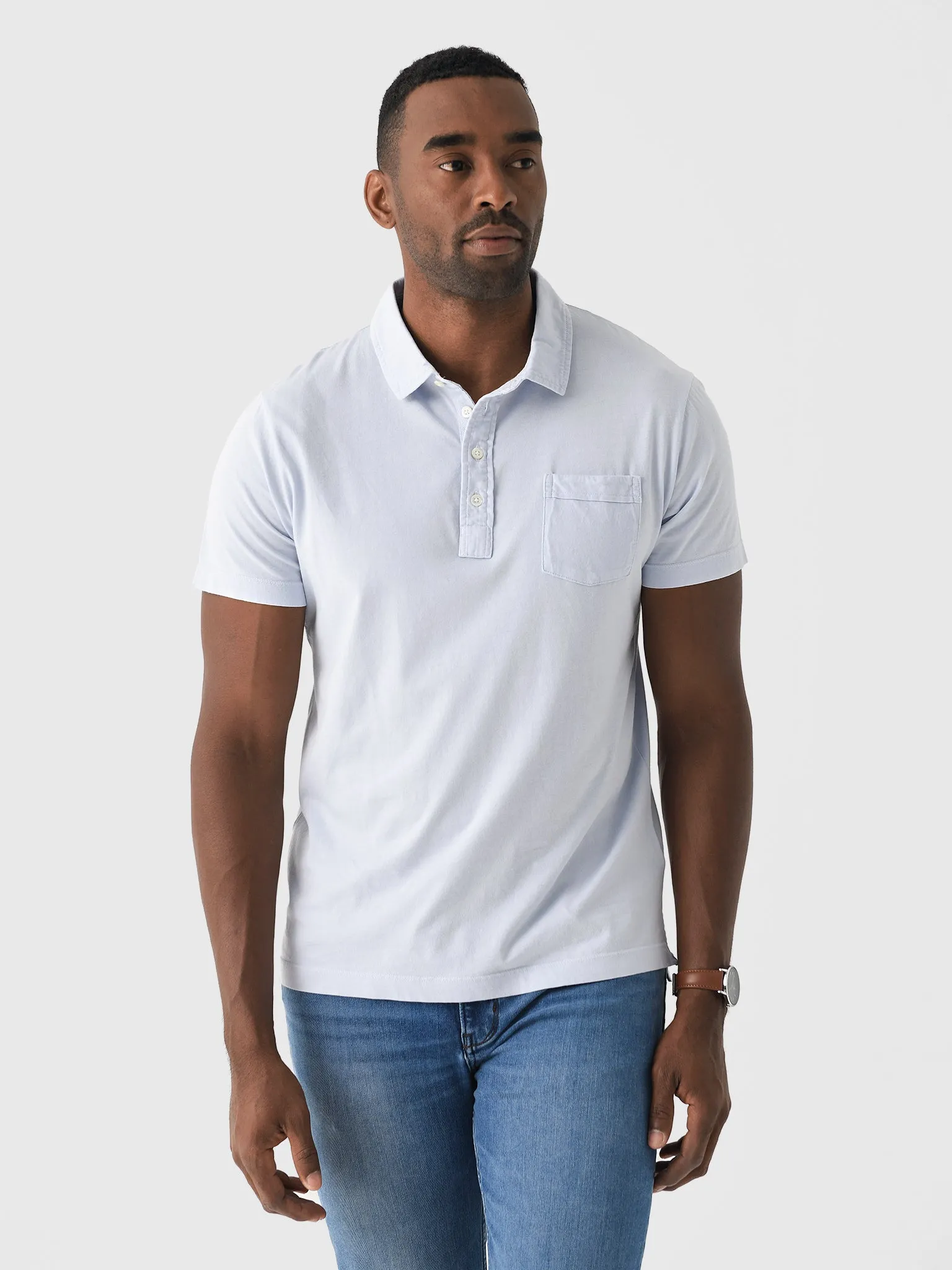 Billy Reid Men's Pensacola Polo sold by Saint Bernard