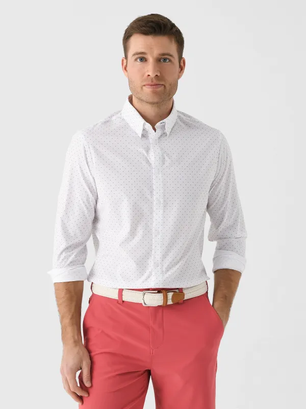 Mizzen+Main Men's Trim Leeward Dress Shirt made by Mizzen+Main