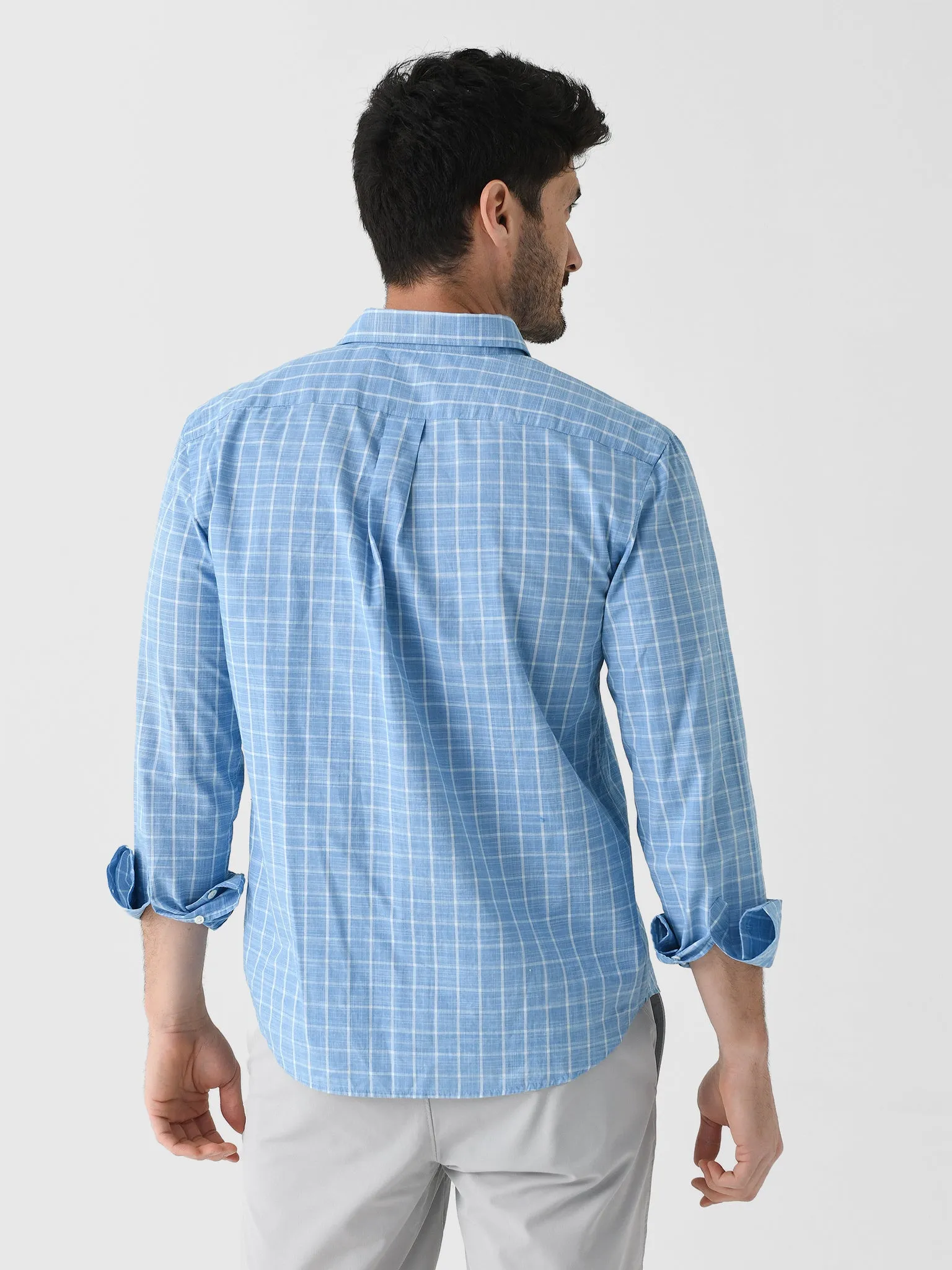 Billy Reid Men's Hutcheson Sport Shirt sold by Saint Bernard product image thumbnail 4