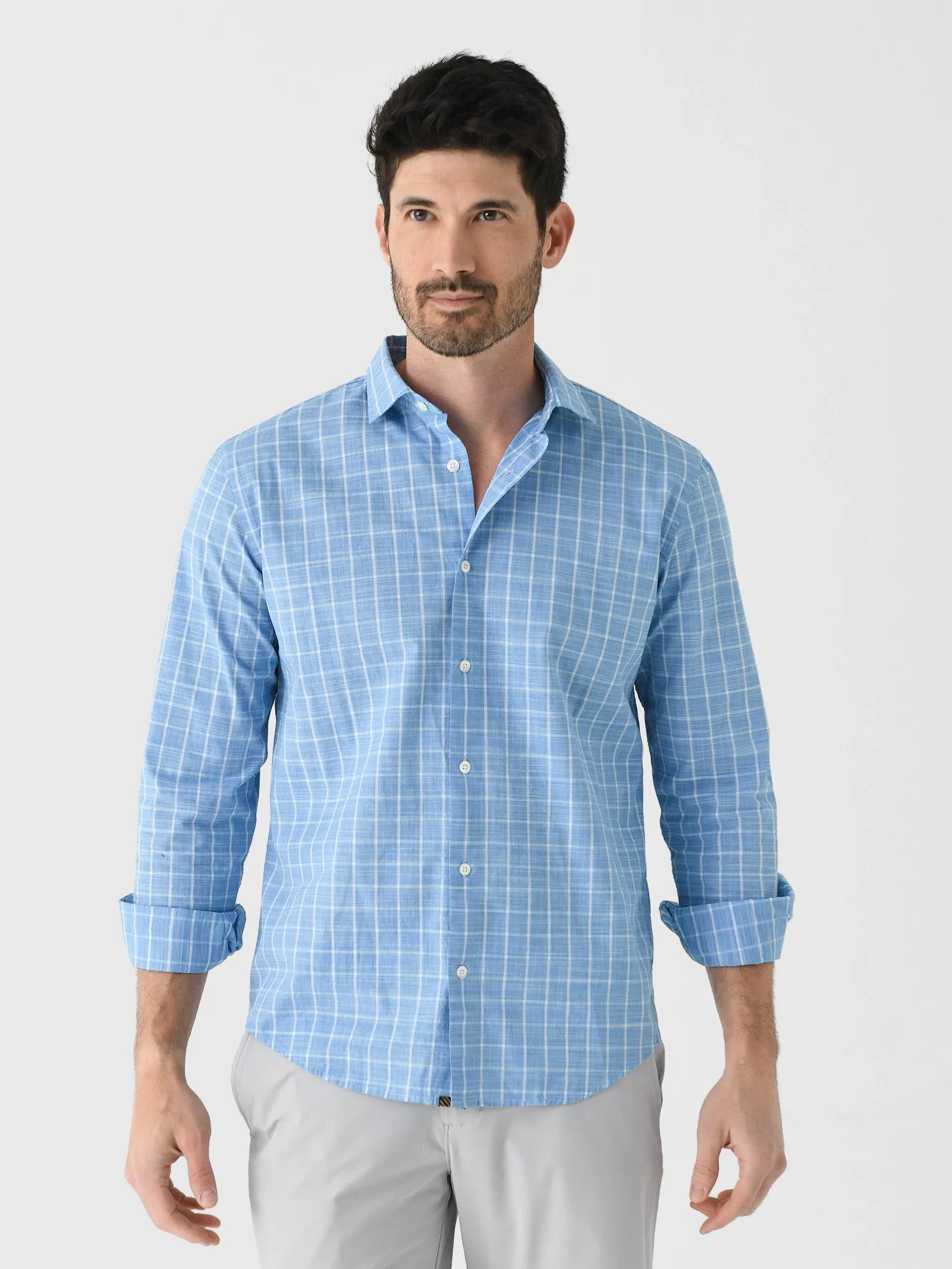 Billy Reid Men's Hutcheson Sport Shirt sold by Saint Bernard