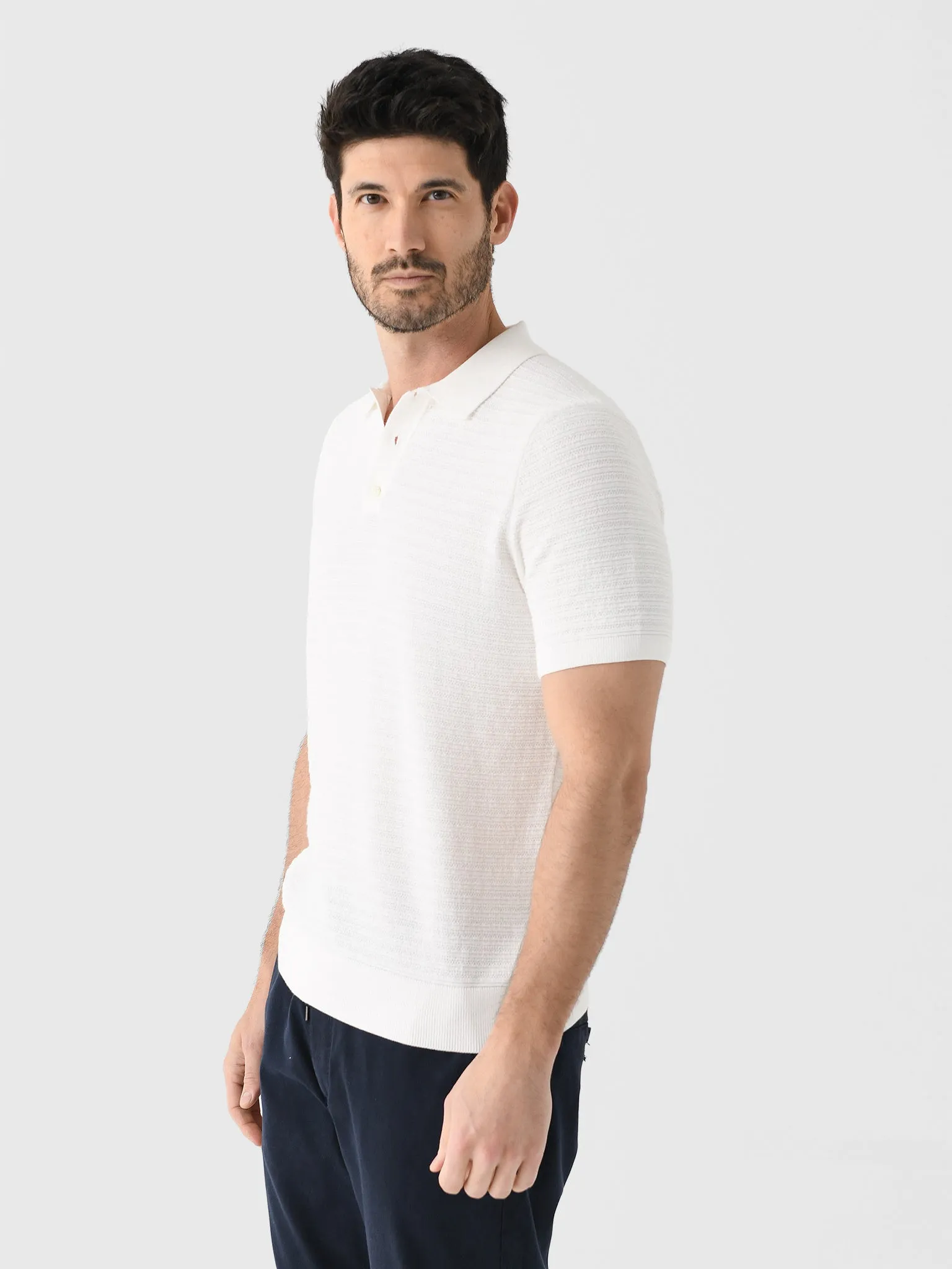 Billy Reid Men's Lachlan Links Polo sold by Saint Bernard product image thumbnail 3