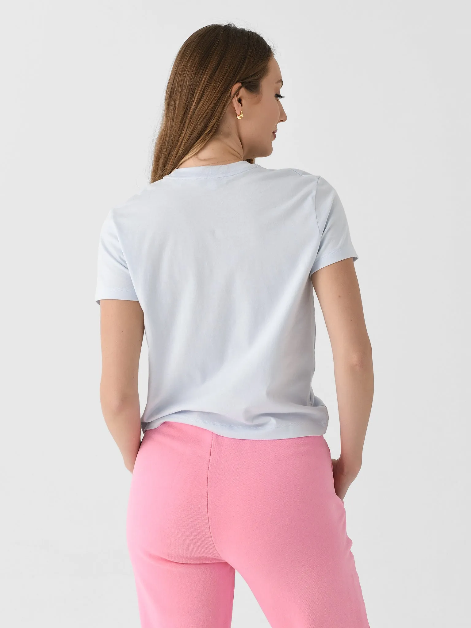 Vince Women's Pima Cotton Crew Neck T-Shirt sold by Saint Bernard product image thumbnail 4