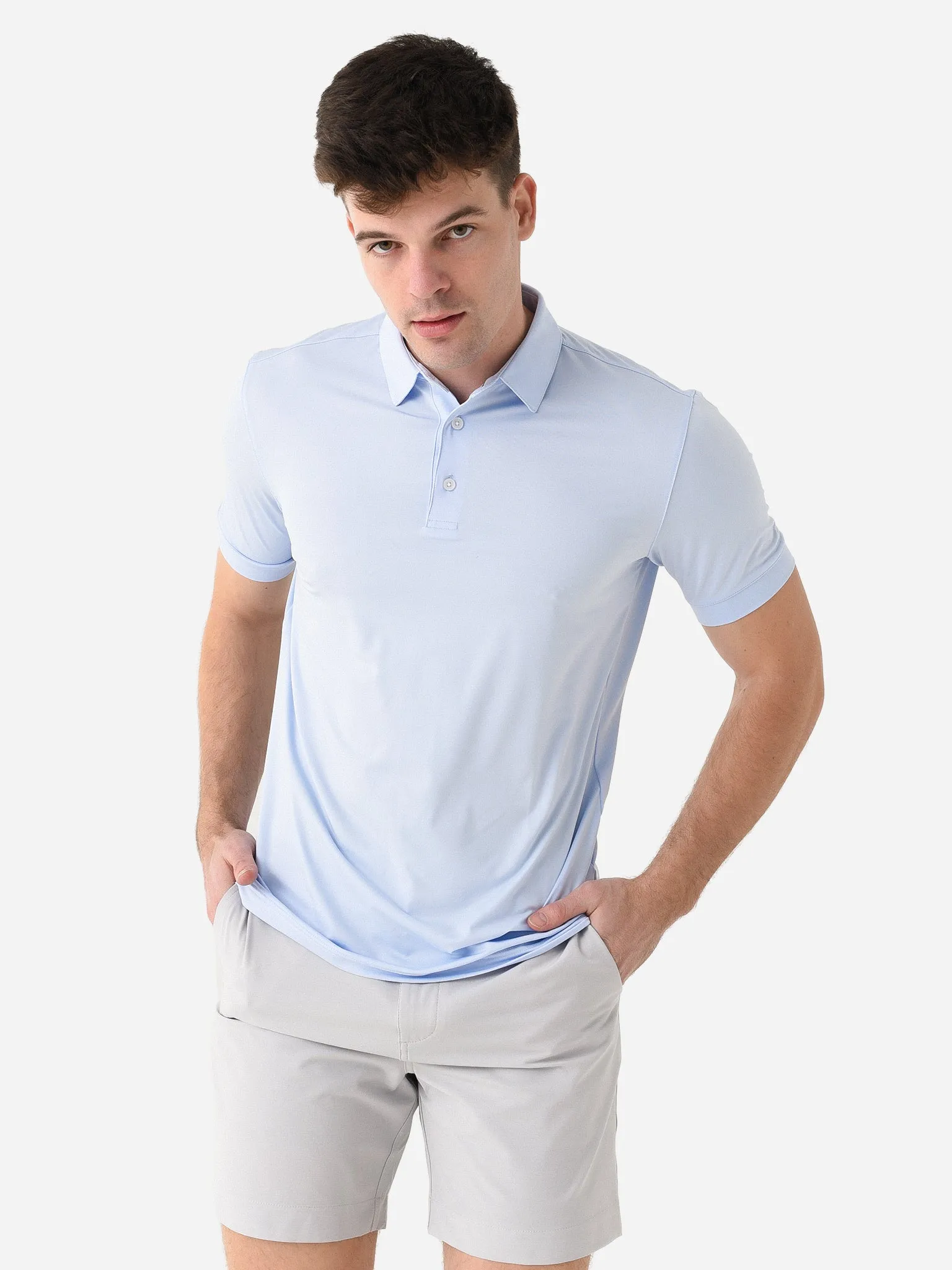 Mizzen+Main Men's Trim Versa Polo sold by Saint Bernard product image thumbnail 2
