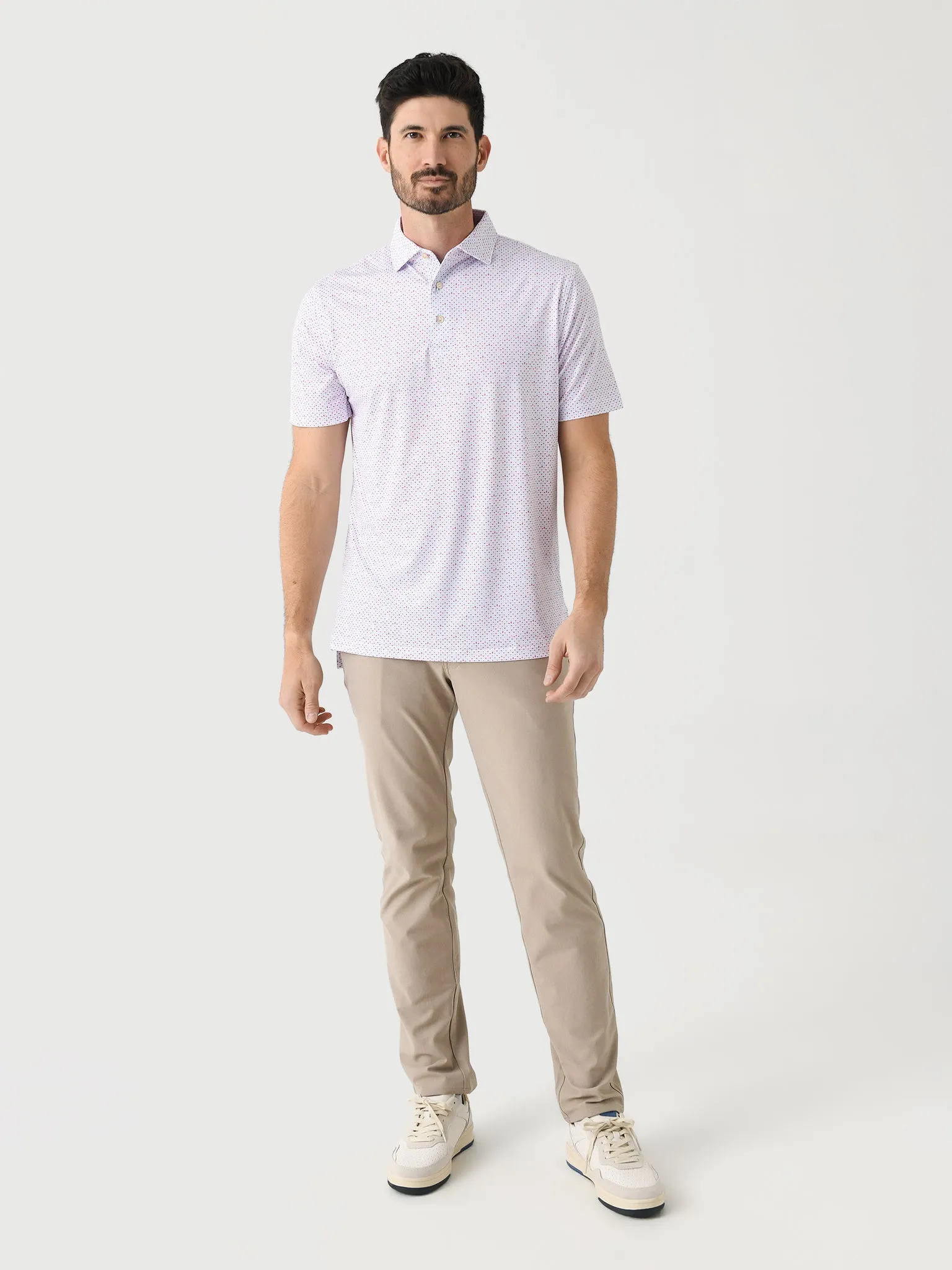 Peter Millar Crown Sport Men's The Bees Knees Performance Jersey Polo sold by Saint Bernard product image thumbnail 2