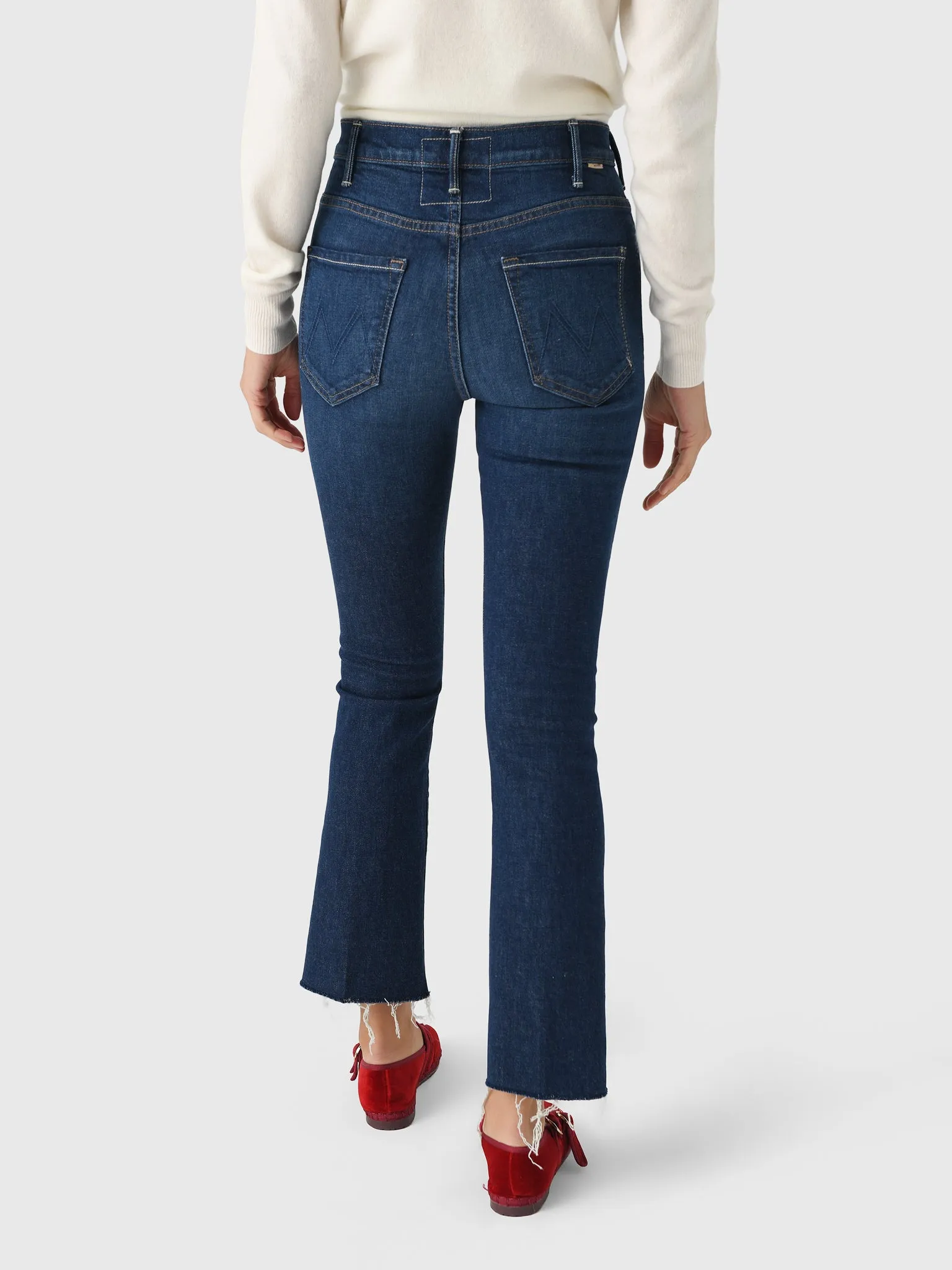 Mother Women's The Hustler Flood Fray Jean sold by Saint Bernard product image thumbnail 3