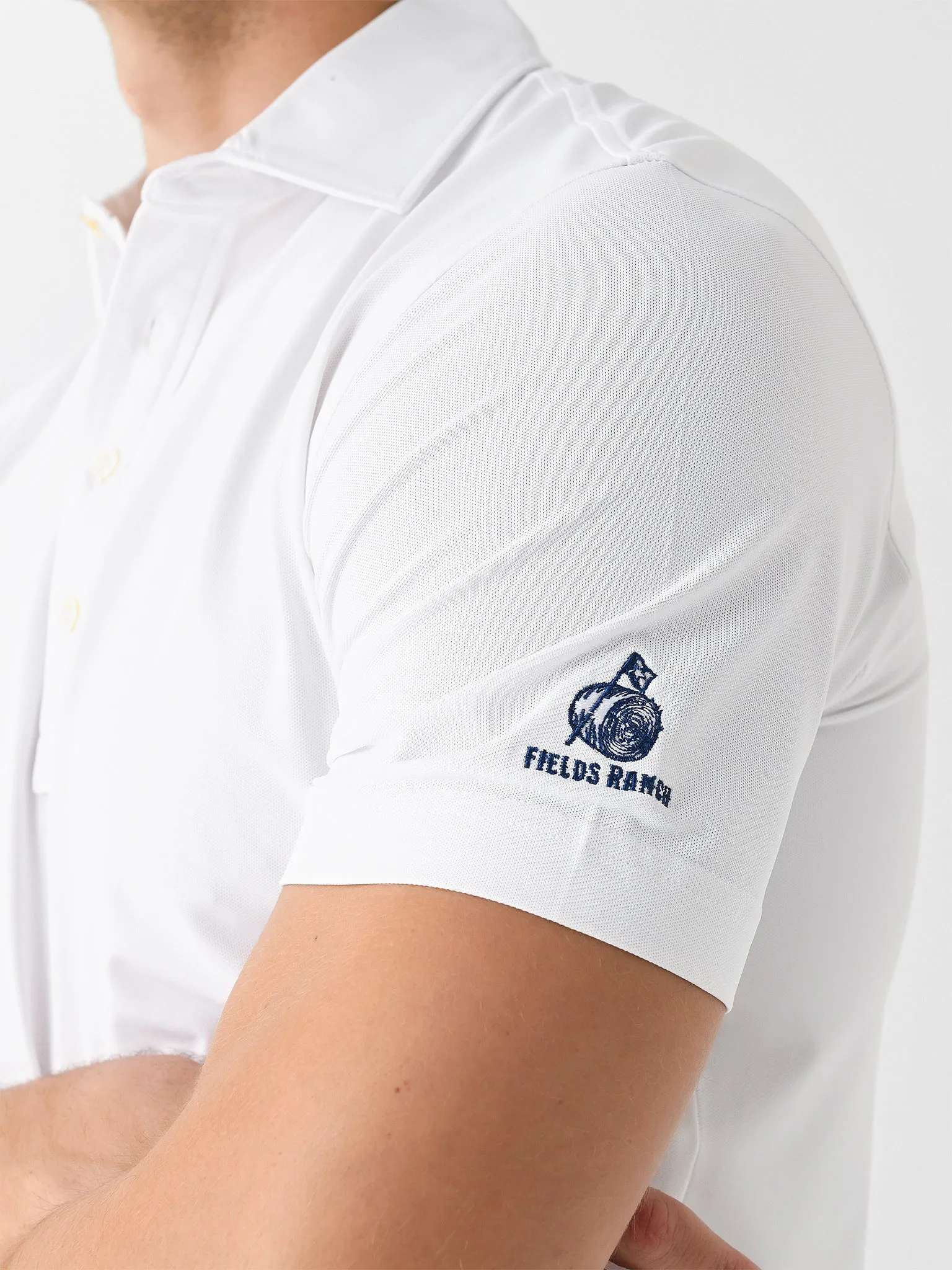 Peter Millar Crown Crafted Men's Soul Performance Mesh Omni Polo sold by Saint Bernard product image thumbnail 5