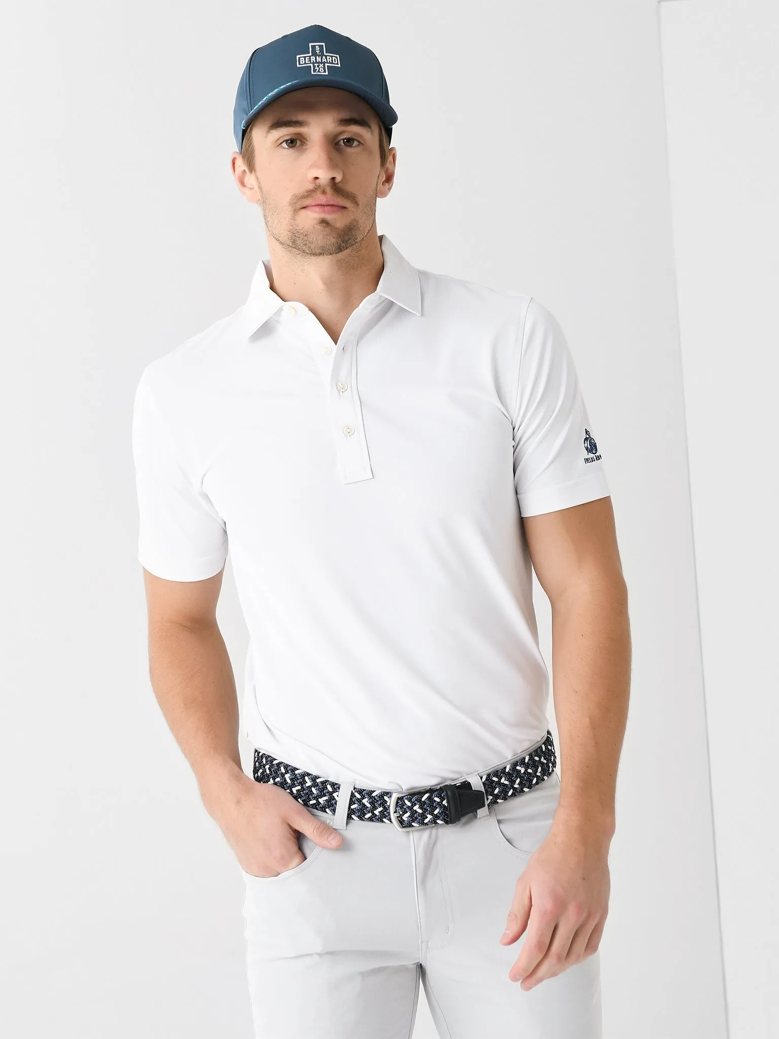 Peter Millar Crown Crafted Men's Soul Performance Mesh Omni Polo sold by Saint Bernard