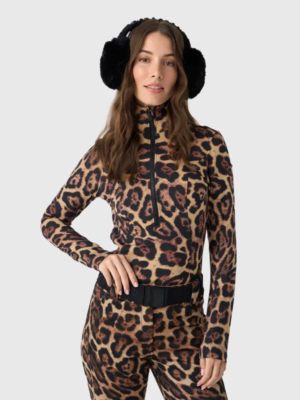 Goldbergh Women's Leona Pully Base Layer Top made by Goldbergh