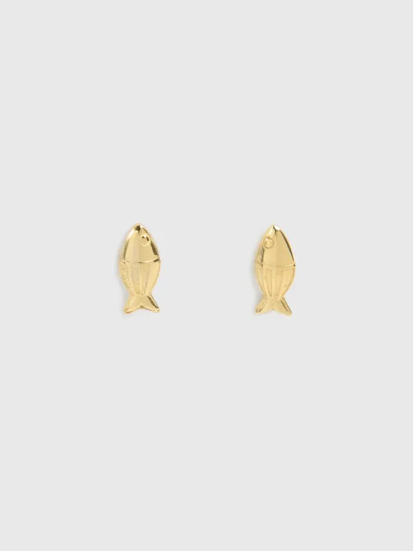 Stone And Strand Gone Fishing Stud Earrings sold by Saint Bernard