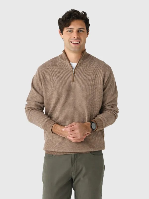 Peter Millar Crown Men's West Quarter-Zip Sweater sold by Saint Bernard