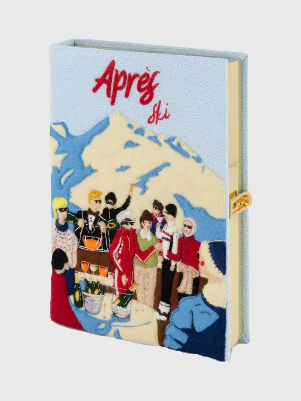 Olympia Le-Tan Aprés Ski Book Clutch made by Olympia Le-Tan