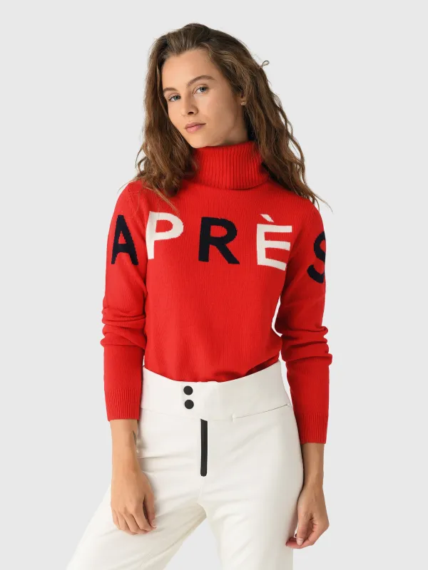 Perfect Moment Women's Après Merino Wool Sweater sold by Saint Bernard