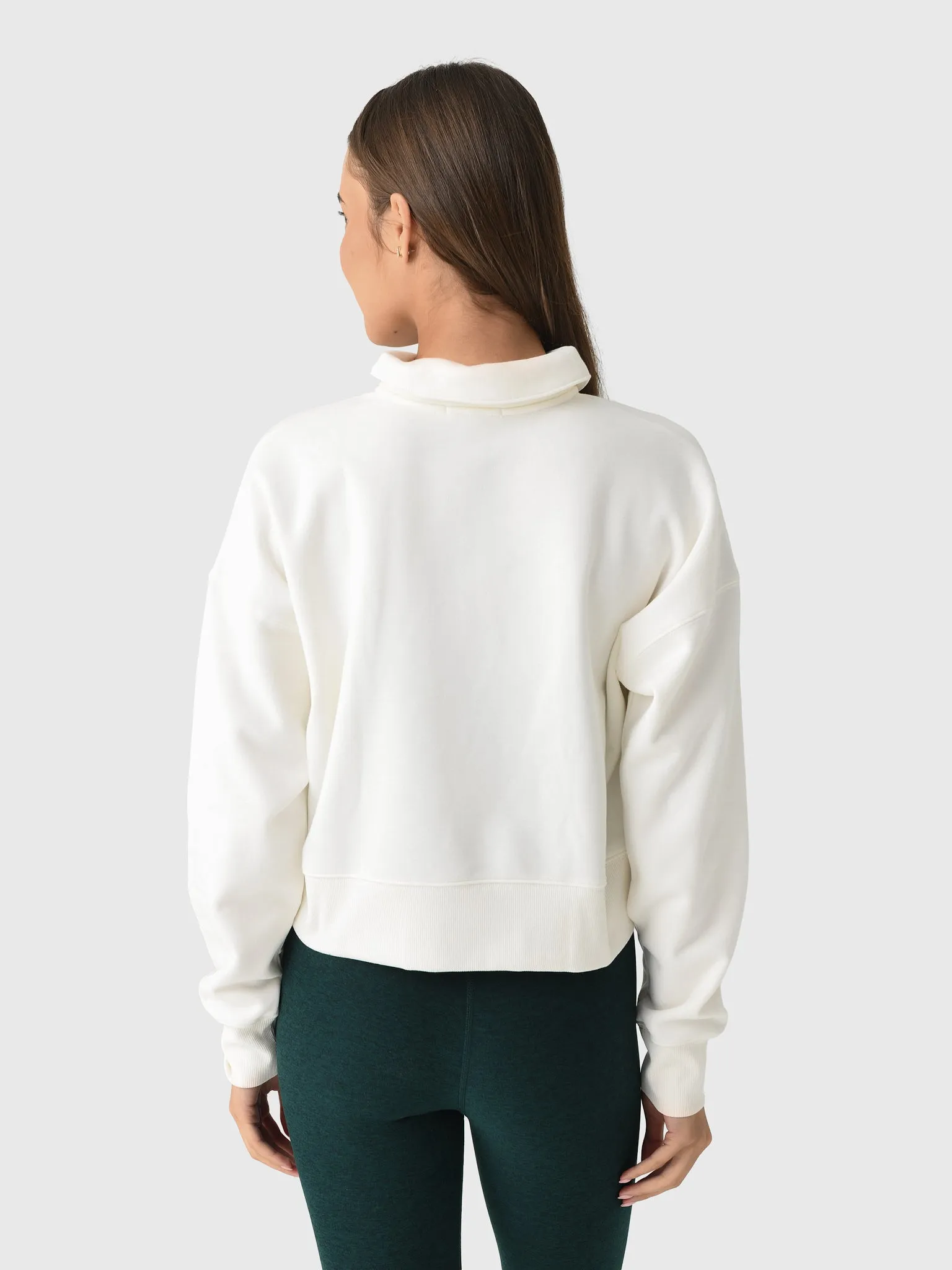 Beyond Yoga Women's LuxeFleece Collared Sweatshirt sold by Saint Bernard product image thumbnail 3