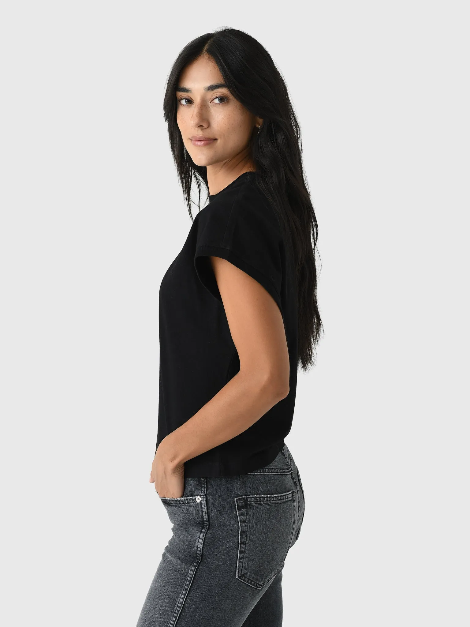 Agolde Women's Meg Tee sold by Saint Bernard product image thumbnail 3